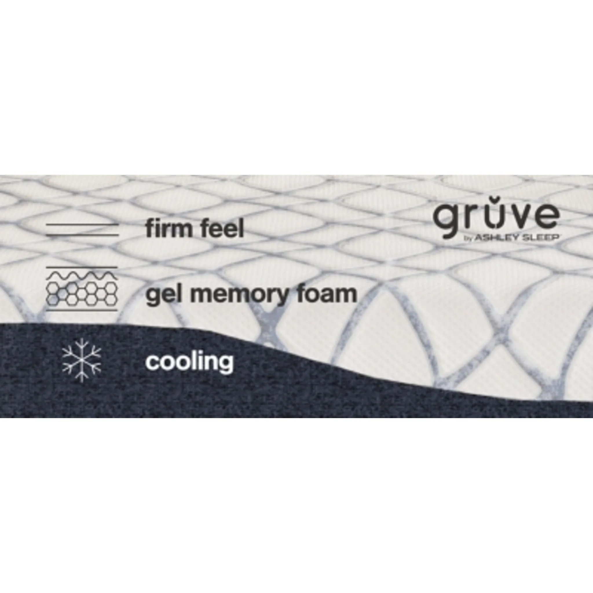Ashley Sleep Gruve 2.0 10 Inch Memory Foam Mattress - Image 43