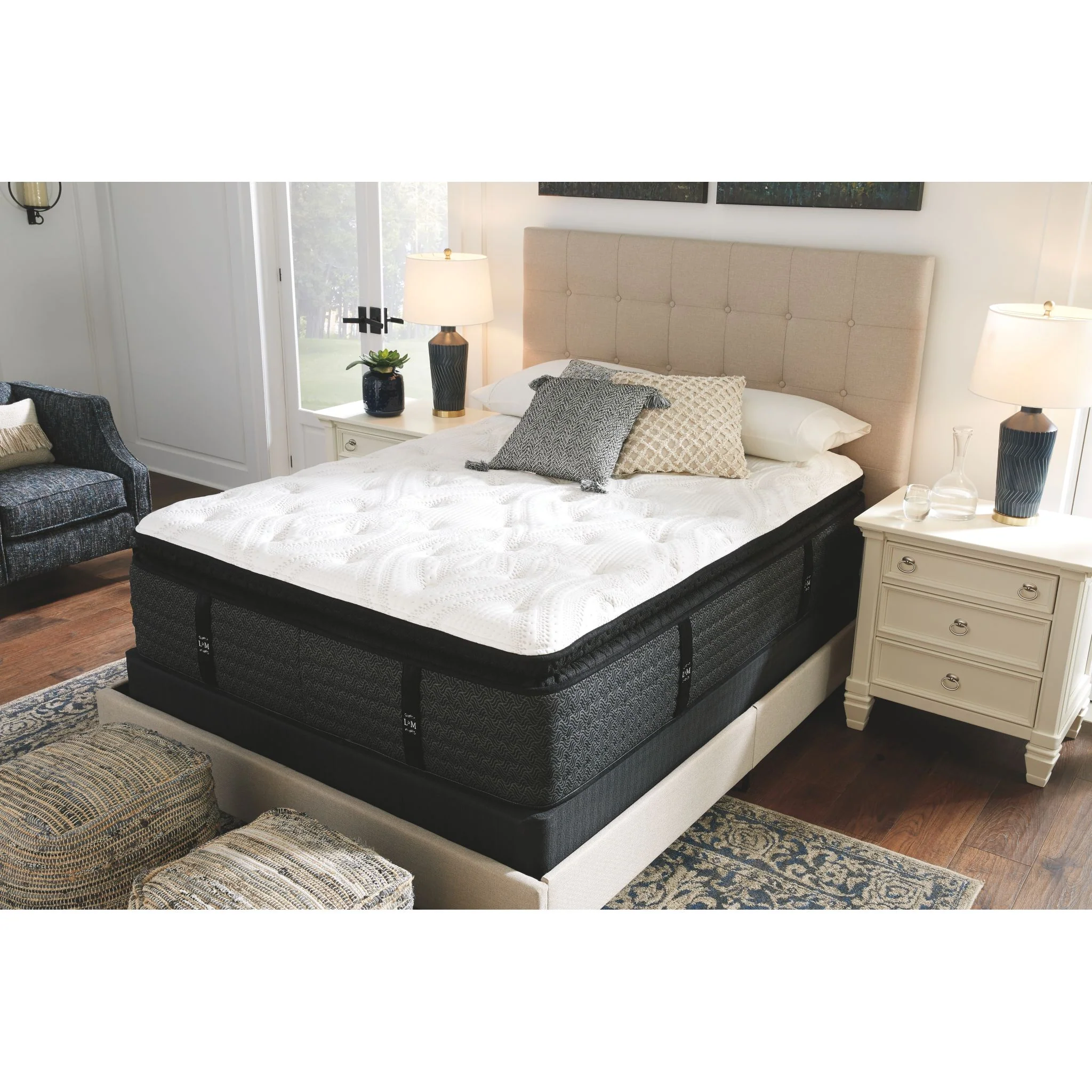 Ashley Sleep Loft and Madison Ultra Pillow Top Innerspring 17.5 inch Mattress In A Box - Image 3
