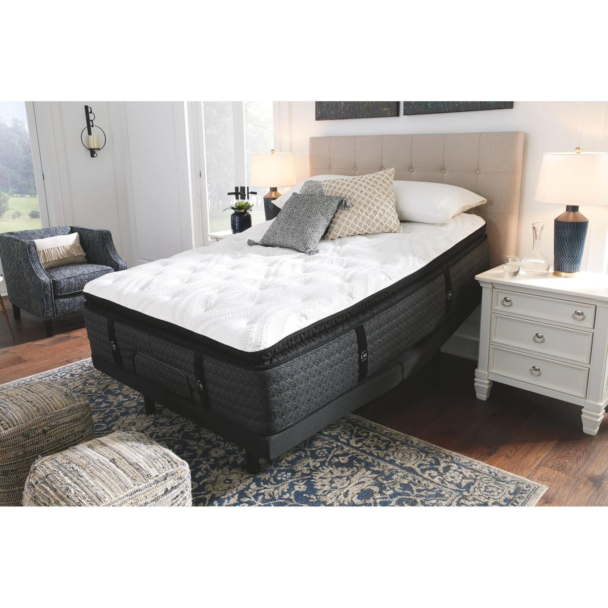 Ashley Sleep Loft and Madison Ultra Pillow Top Innerspring 17.5 inch Mattress In A Box - Image 5