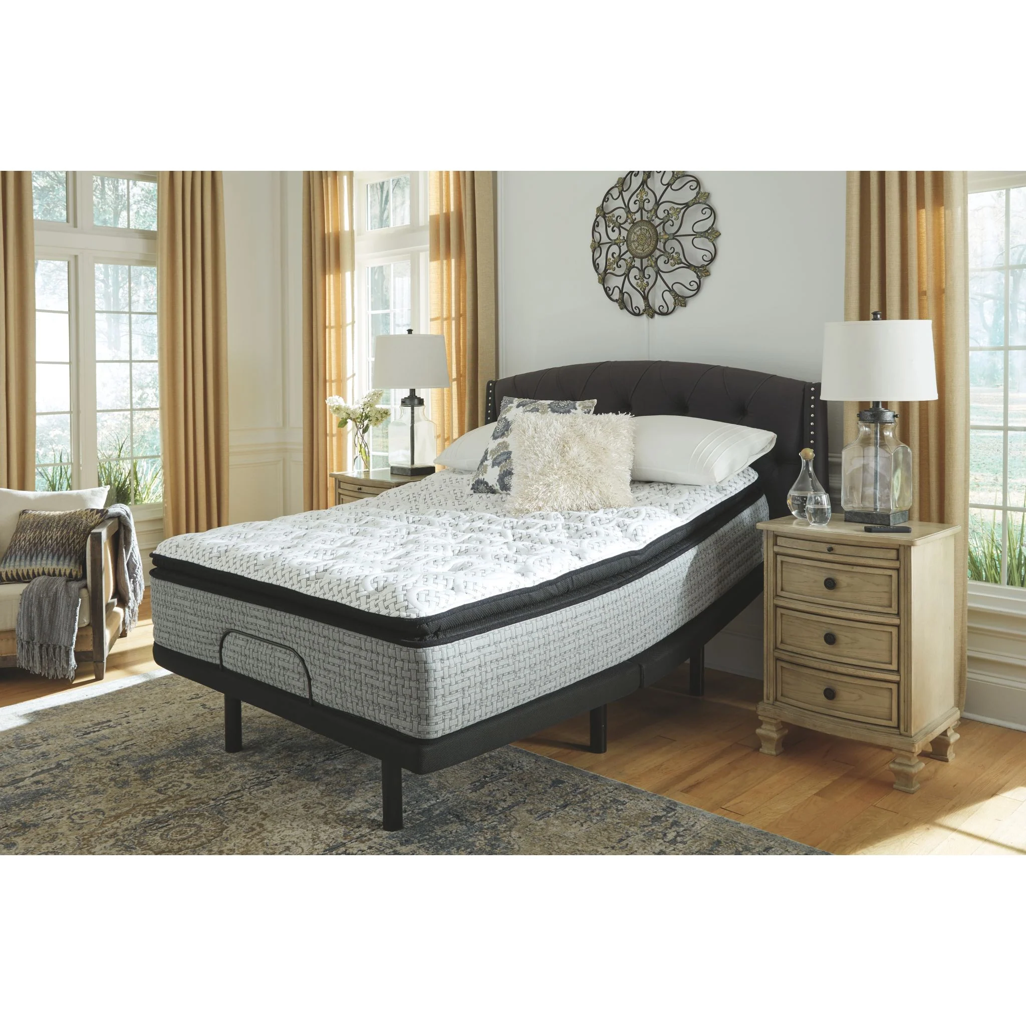 Ashley Sleep Santa Fe Pillowtop Innerspring 16 inch Mattress In A Box - Image 6
