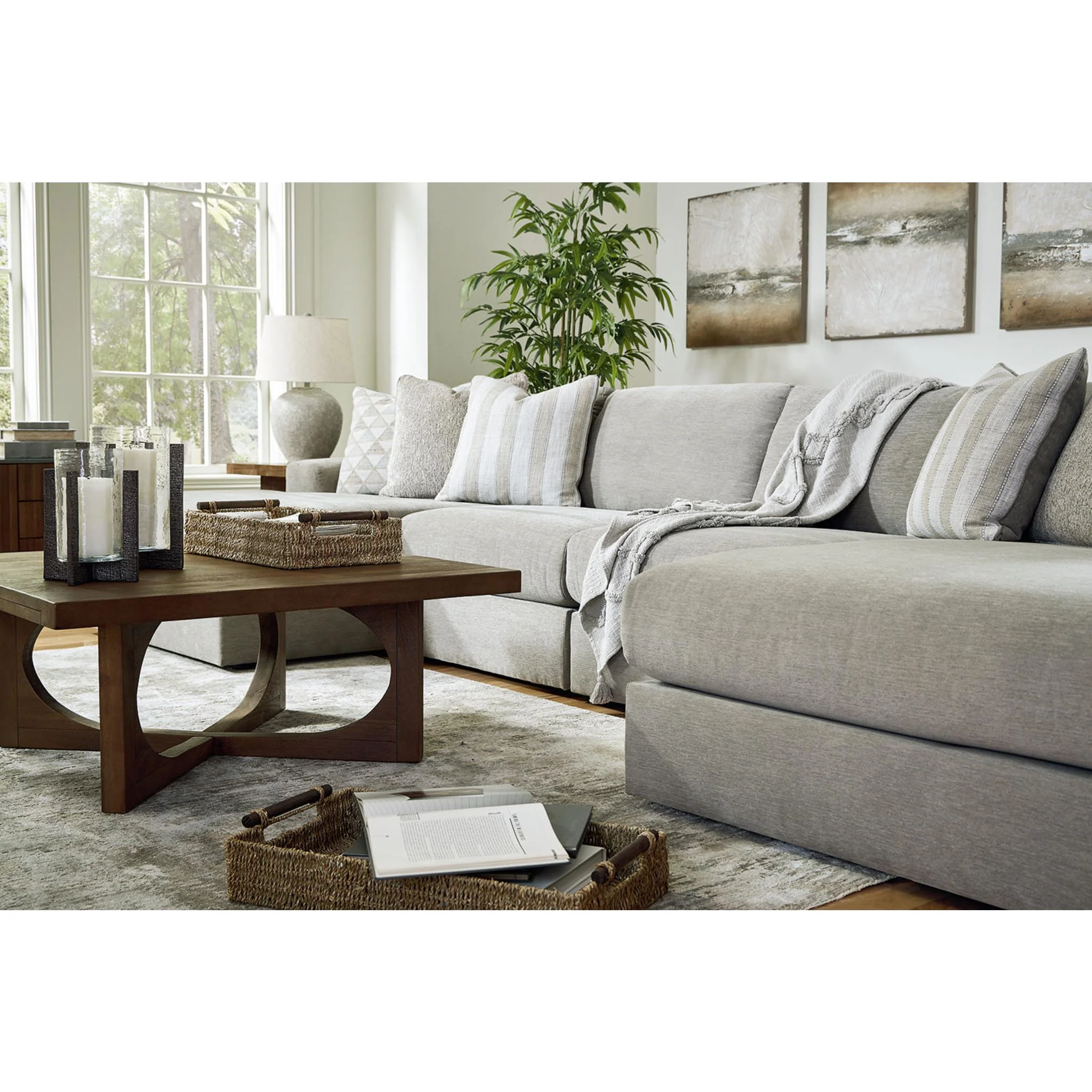 Avaliyah 4 Piece Modular Sectional with Chaise - Image 3