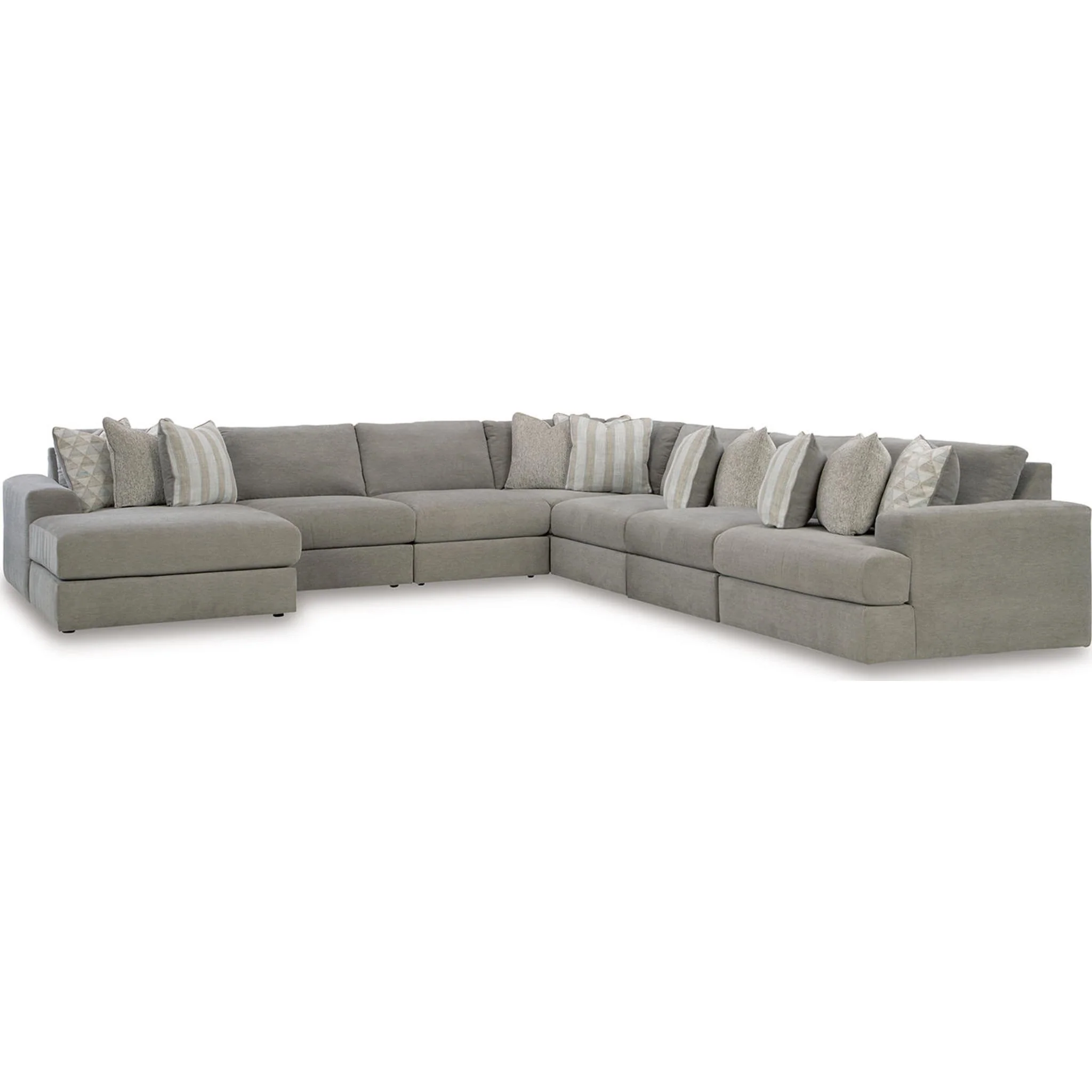 Avaliyah 7 Piece Modular Sectional with Chaise - Image 9