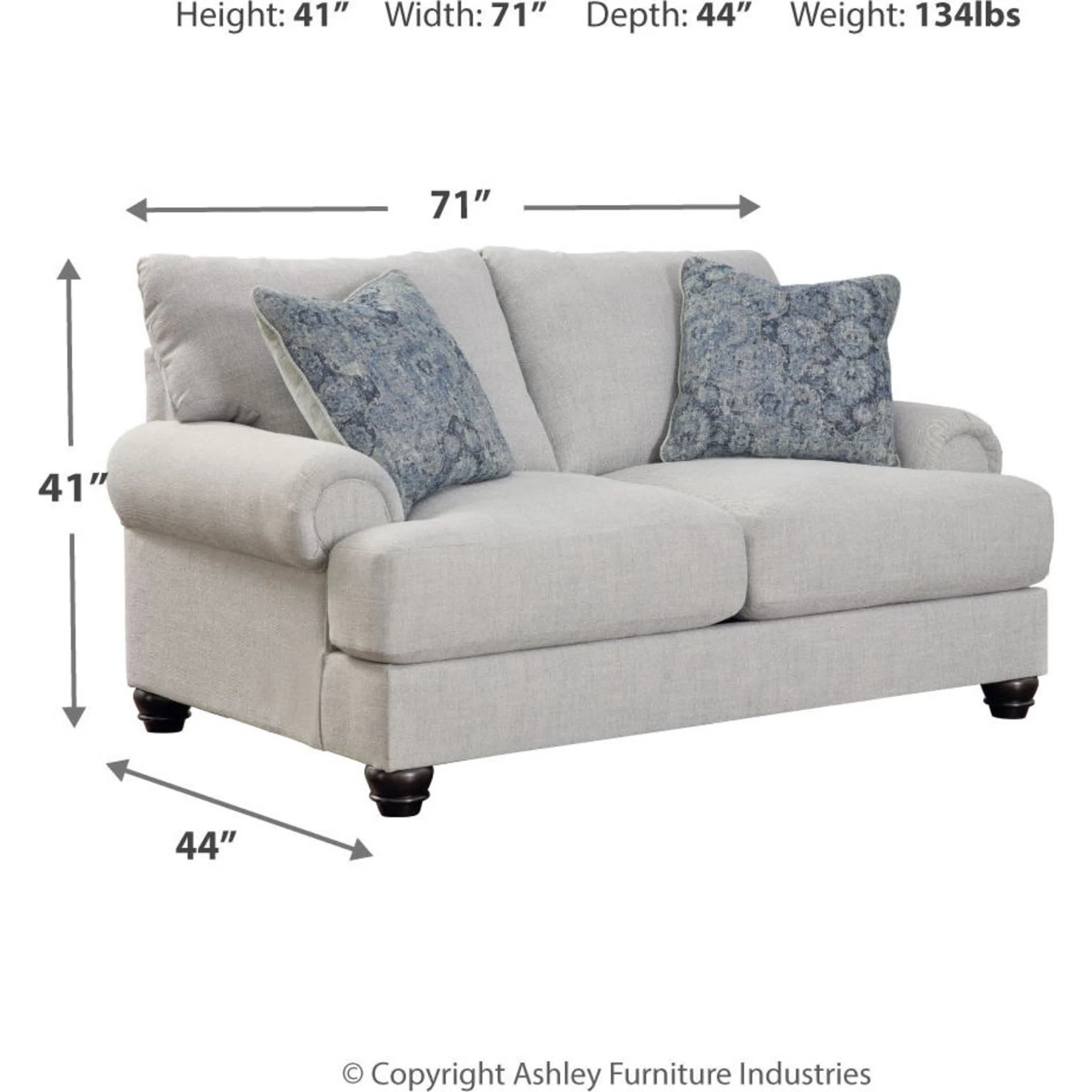 Avocet-Exclusive Loveseat - Image 17