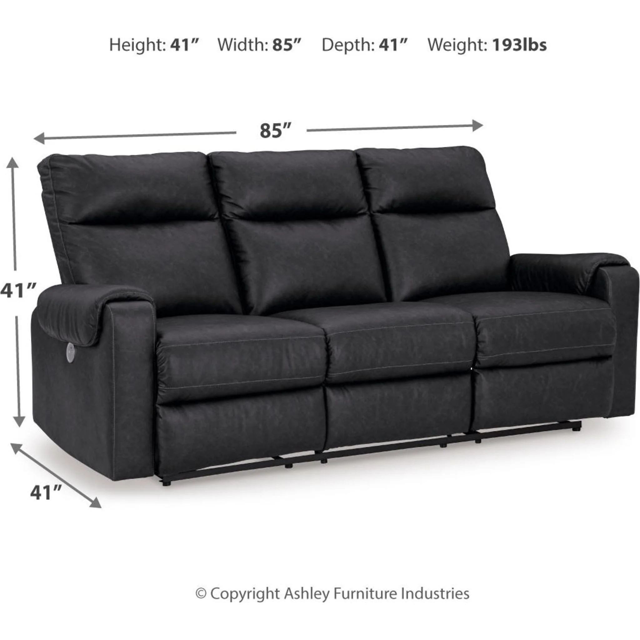 Axtellton Reclining Sofa with Power - Image 16