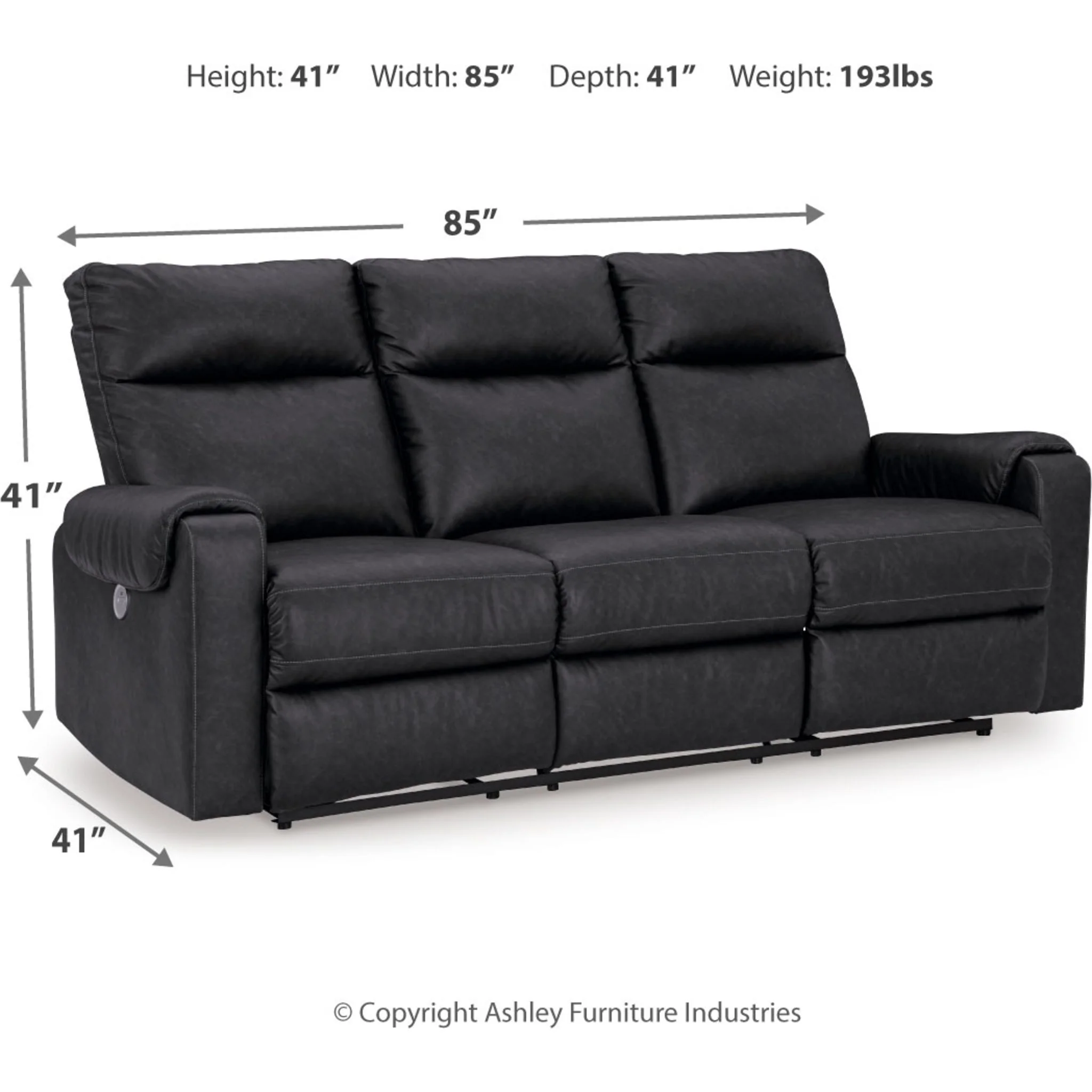 Axtellton Reclining Sofa with Power - Image 8