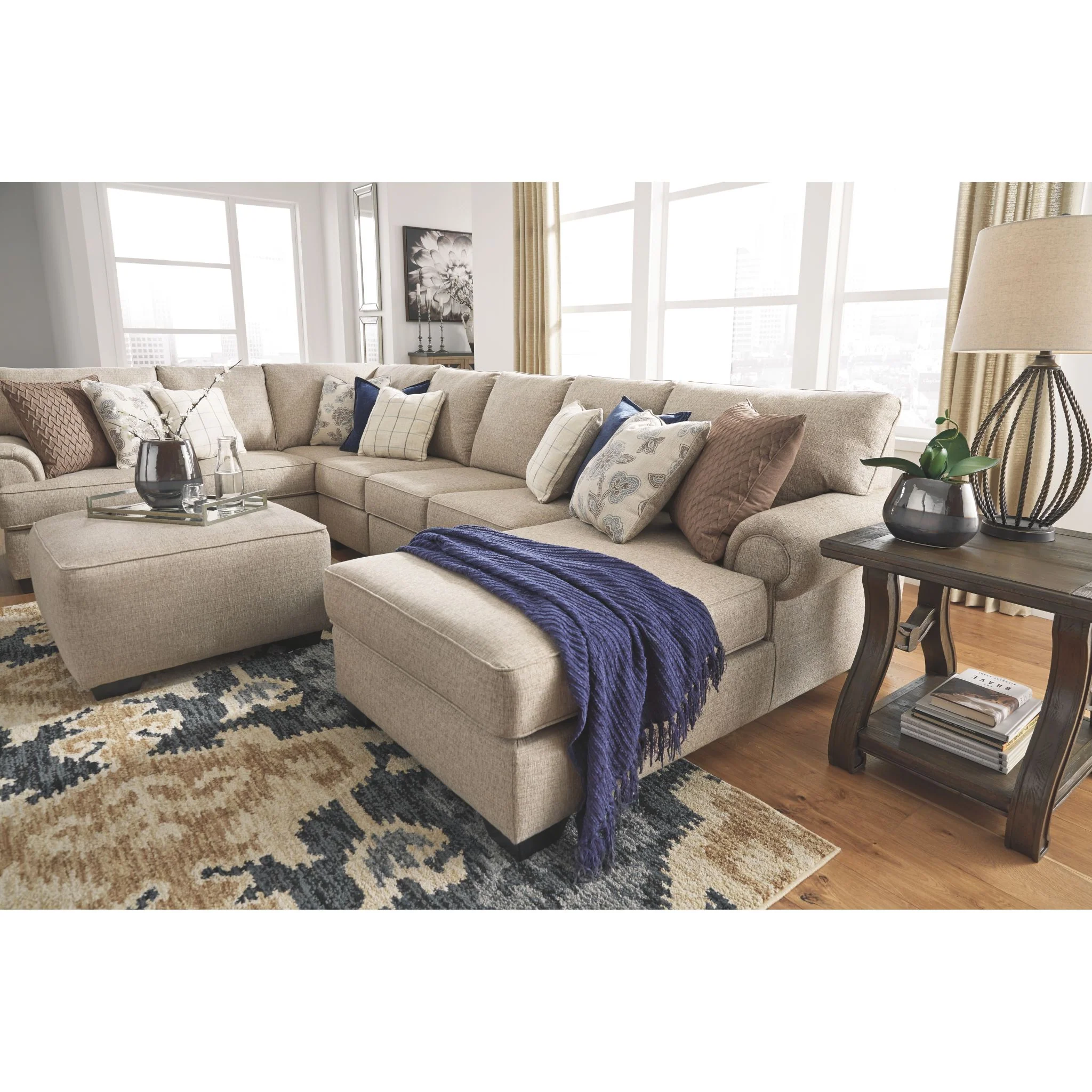 Baceno-Exclusive Oversized Accent Ottoman - Image 5