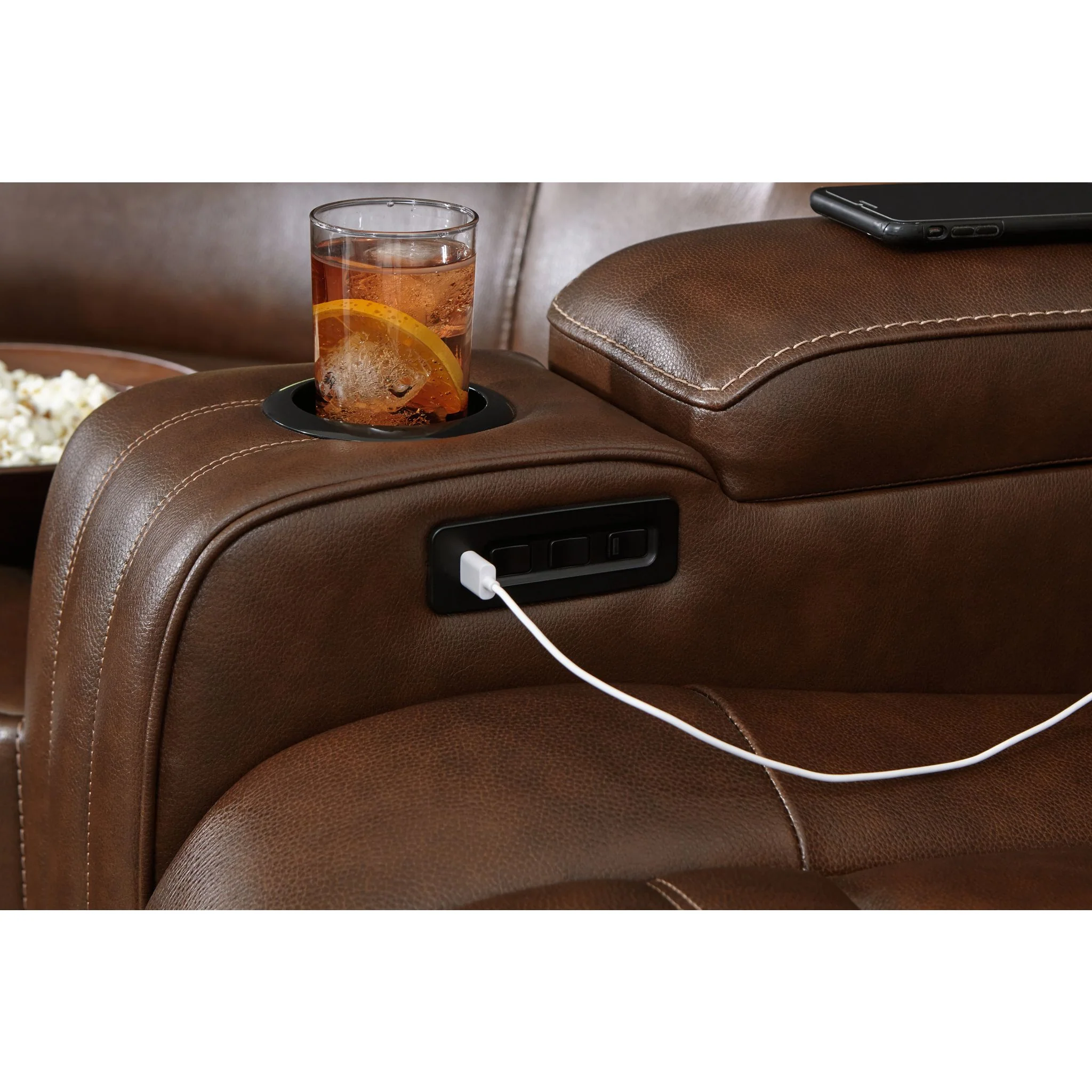 Backtrack 3 Piece Power Reclining Sectional - Image 12
