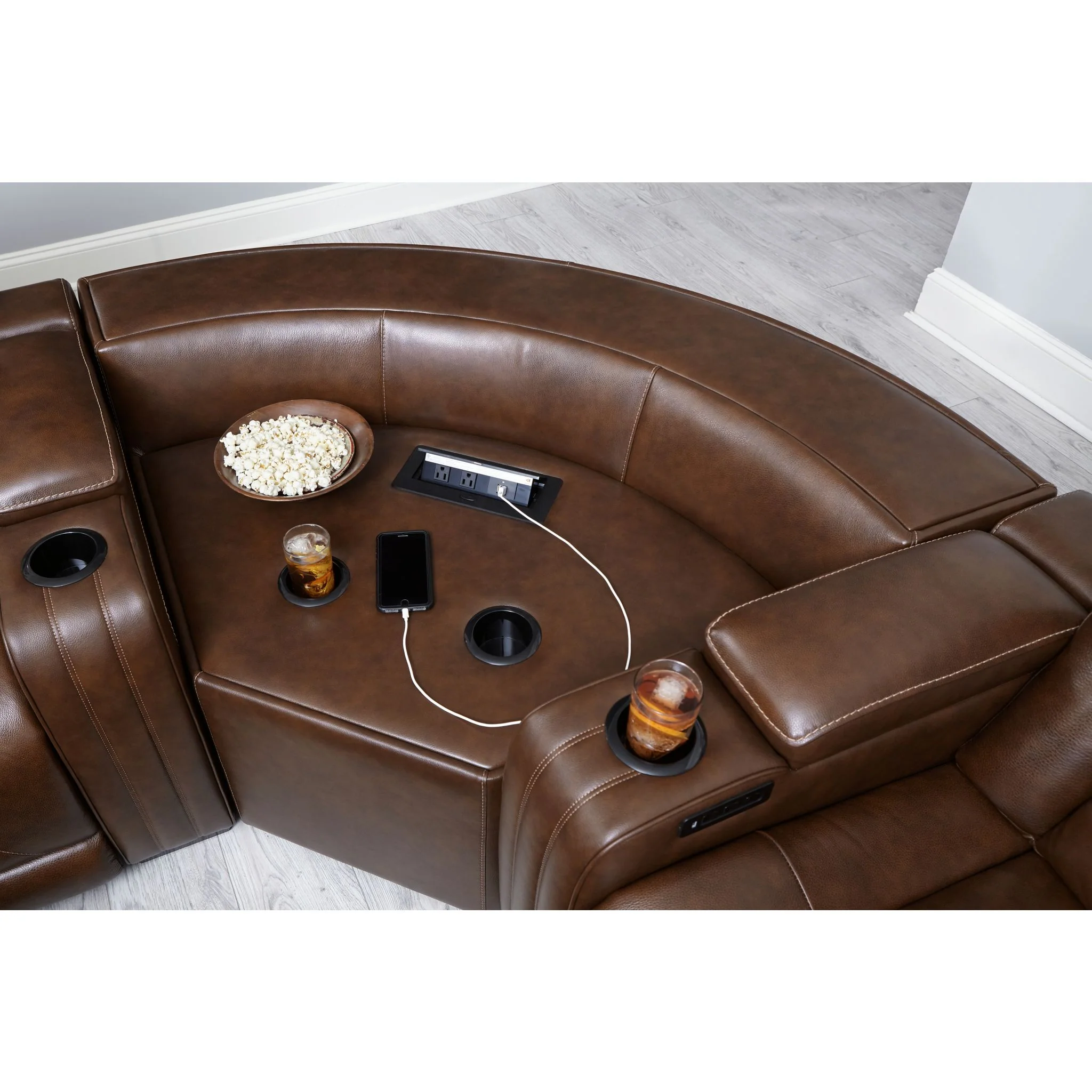 Backtrack 3 Piece Power Reclining Sectional - Image 4