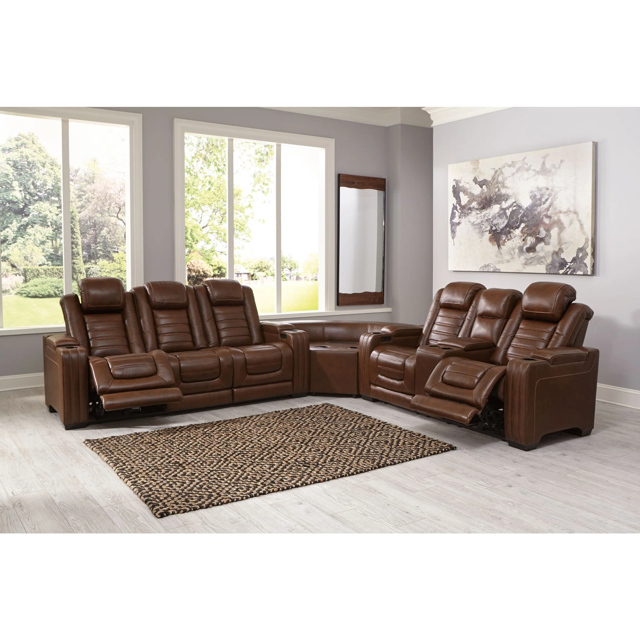 Backtrack 3 Piece Power Reclining Sectional - Image 5