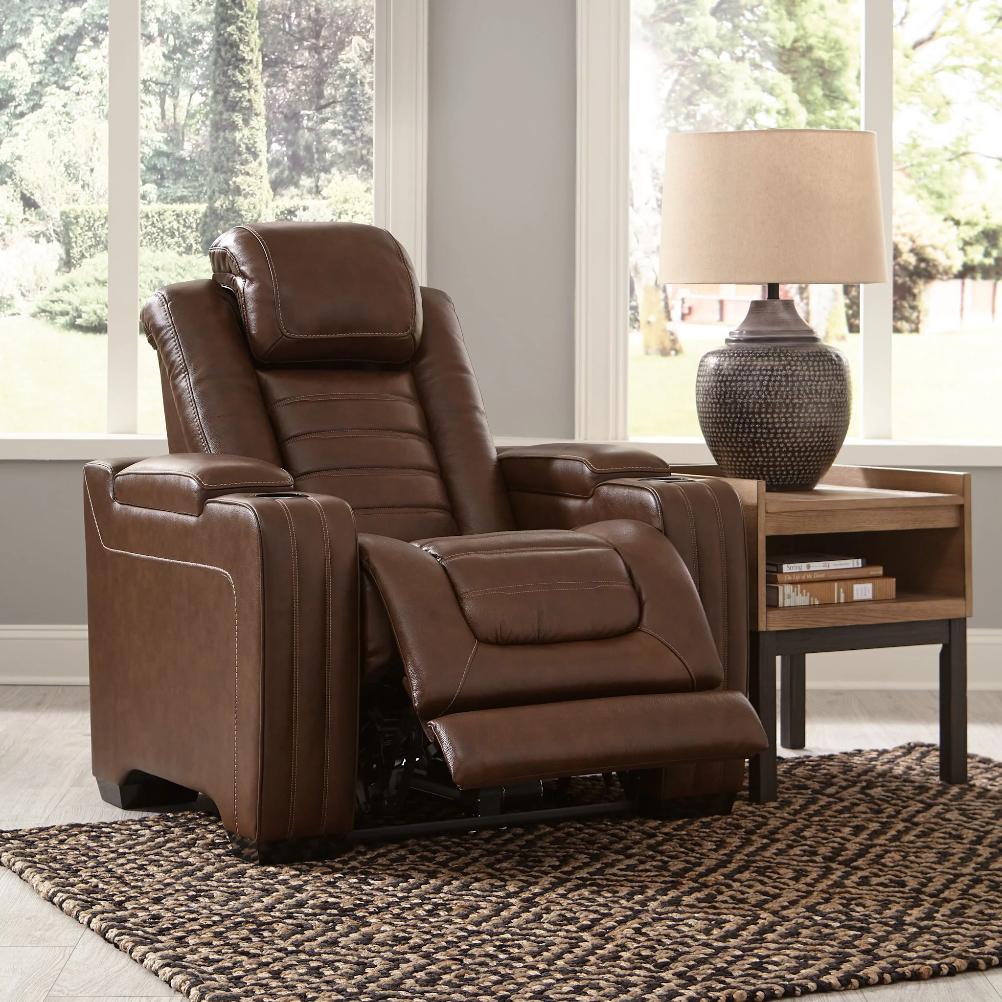 Backtrack Power Recliner with Adjustable Headrest - Image 8