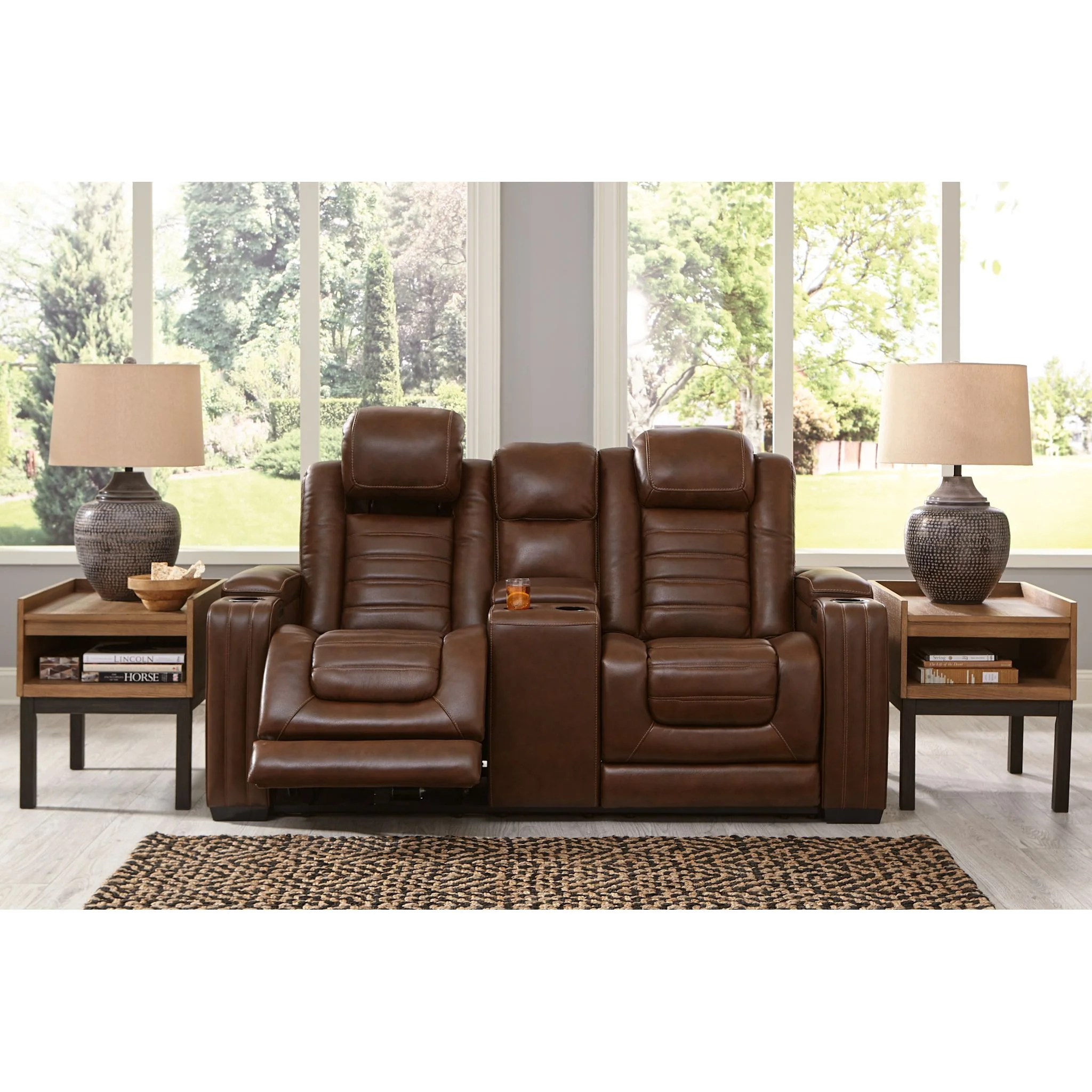 Backtrack PWR REC Loveseat/CON/ADJ HDRST - Image 9