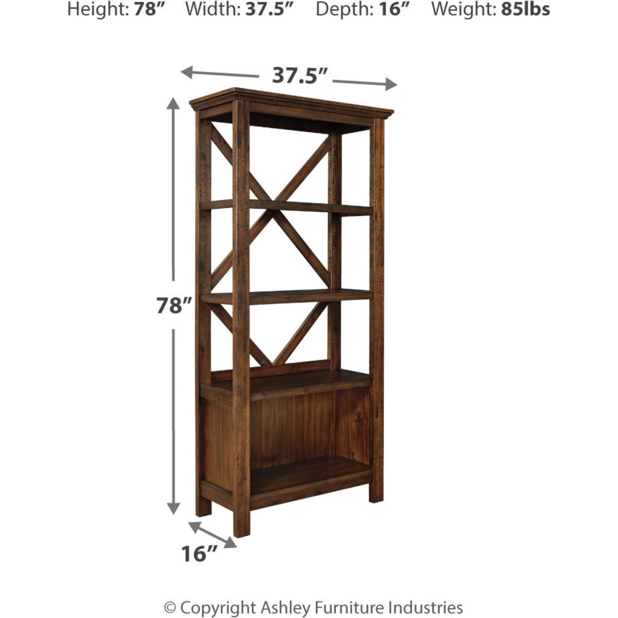 Baldridge Large Bookcase - Image 6