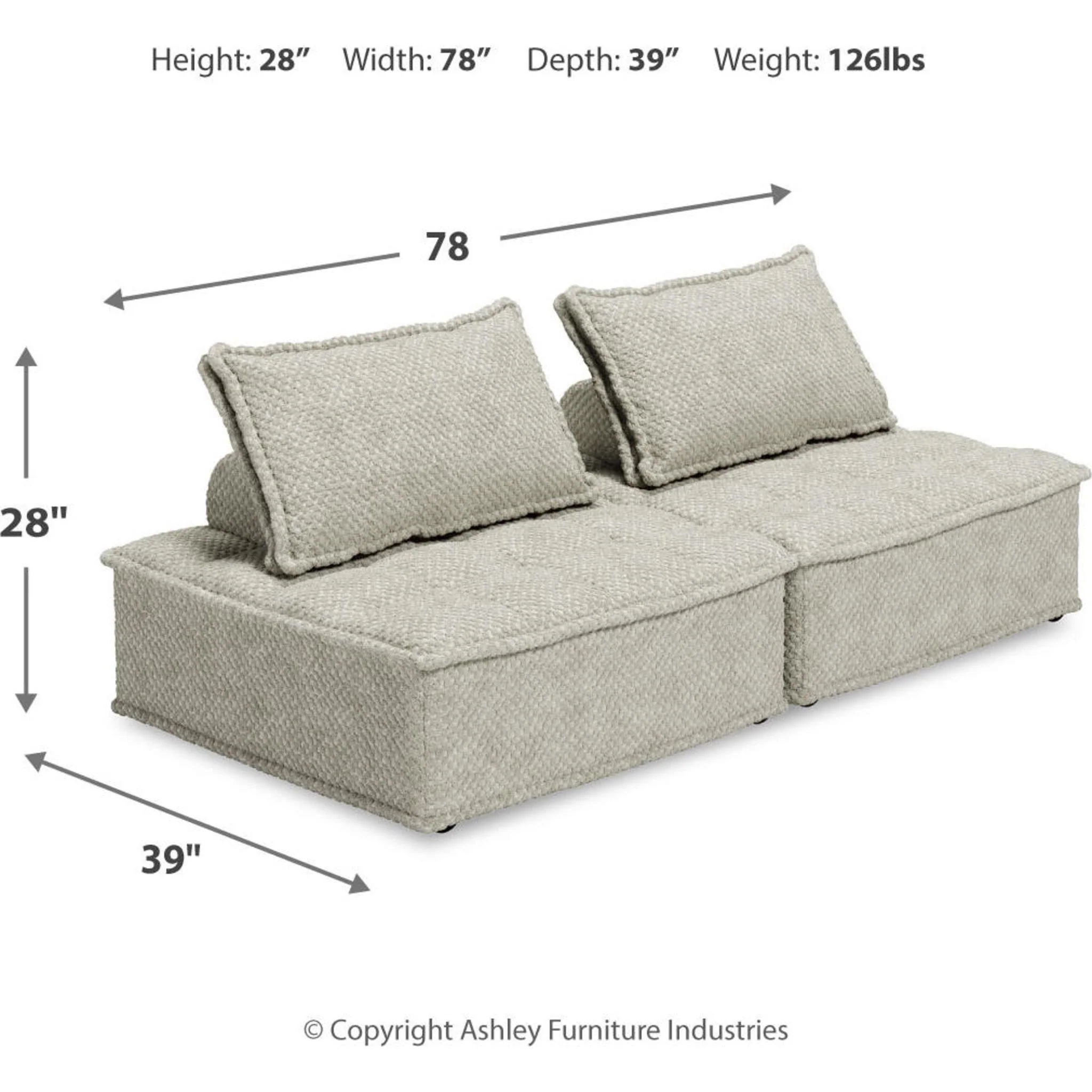 Bales 2 Piece Modular Sectional - Image 37