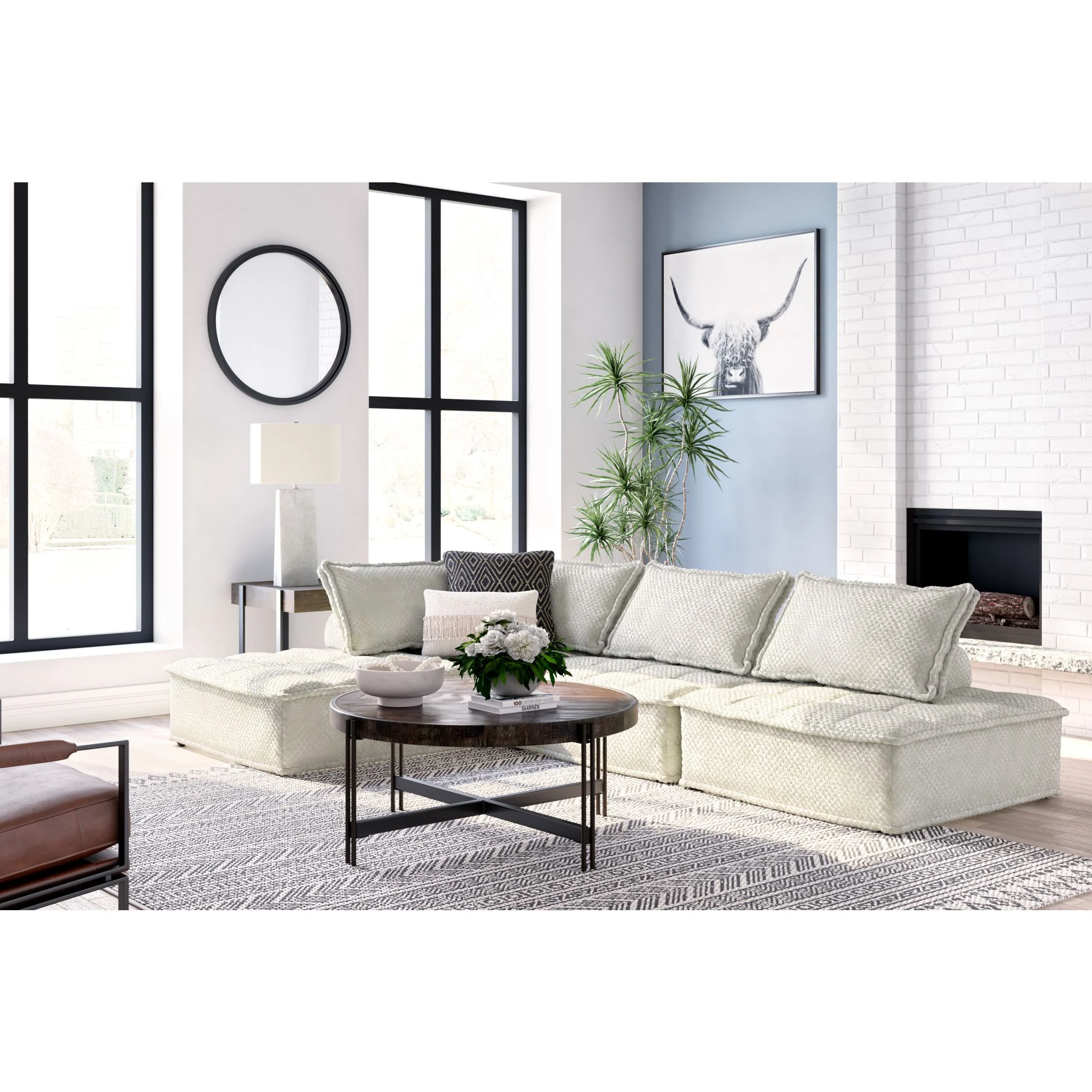 Bales 4 Piece Modular Sectional - Image 3