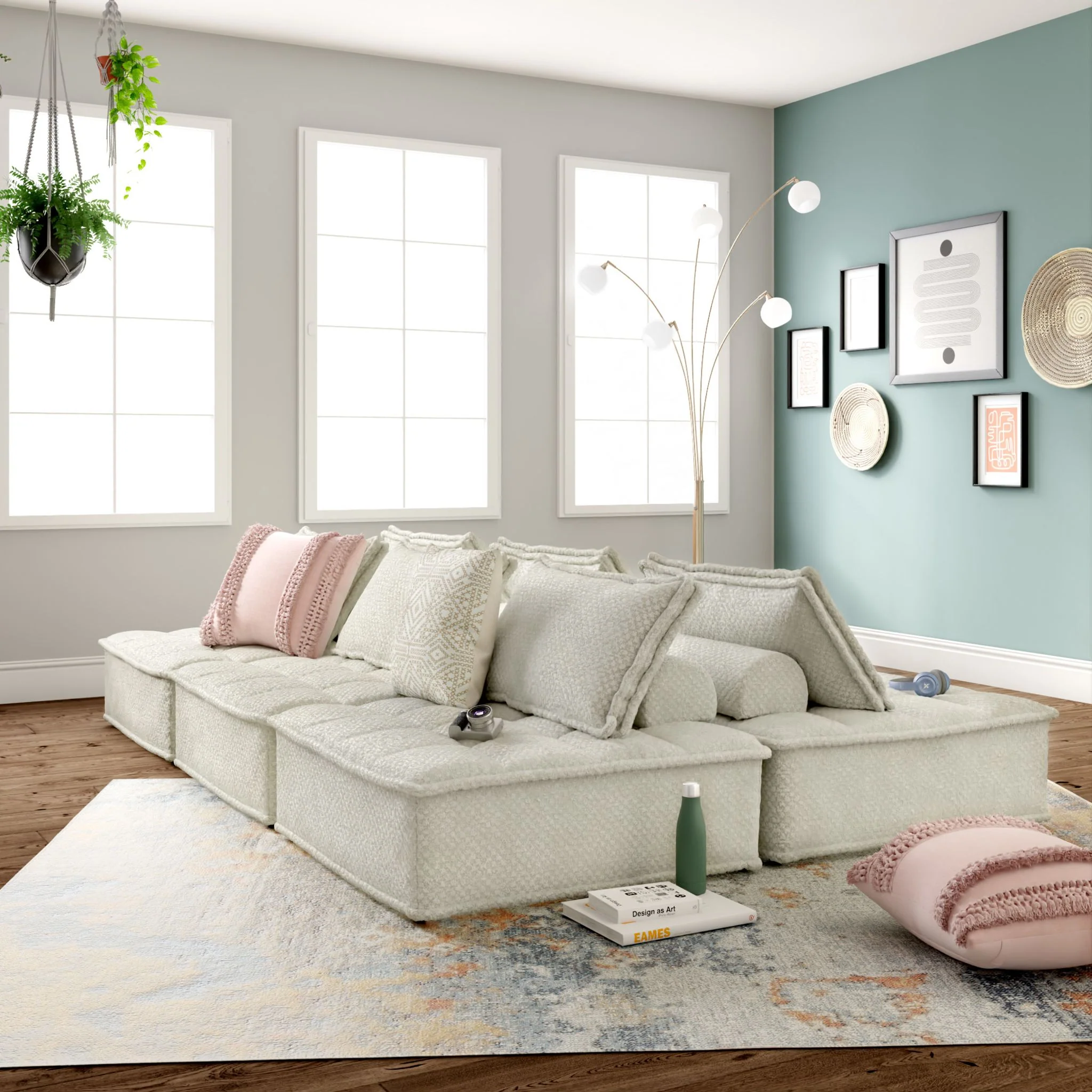 Bales 6 Piece Modular Sectional - Image 10