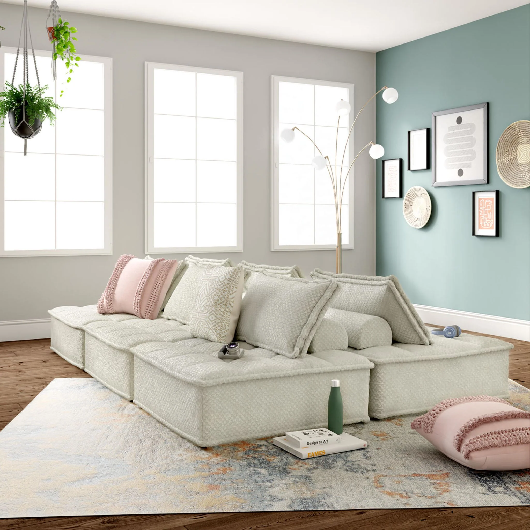 Bales 6 Piece Modular Sectional - Image 21