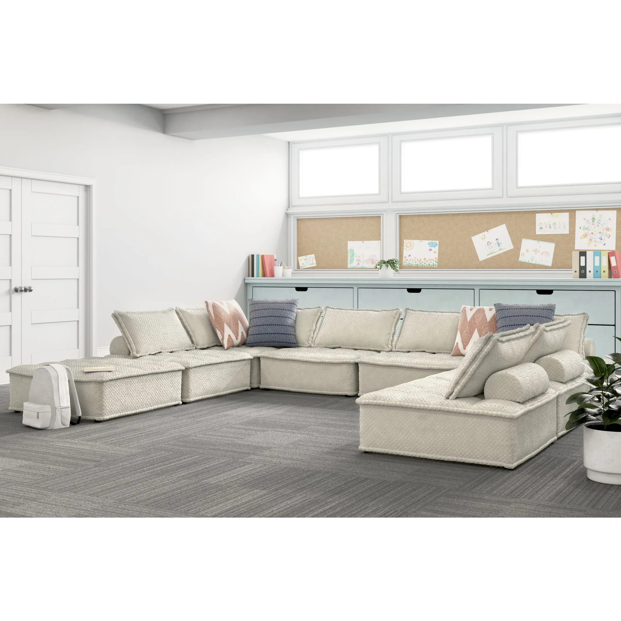 Bales 8 Piece Modular Sectional - Image 9