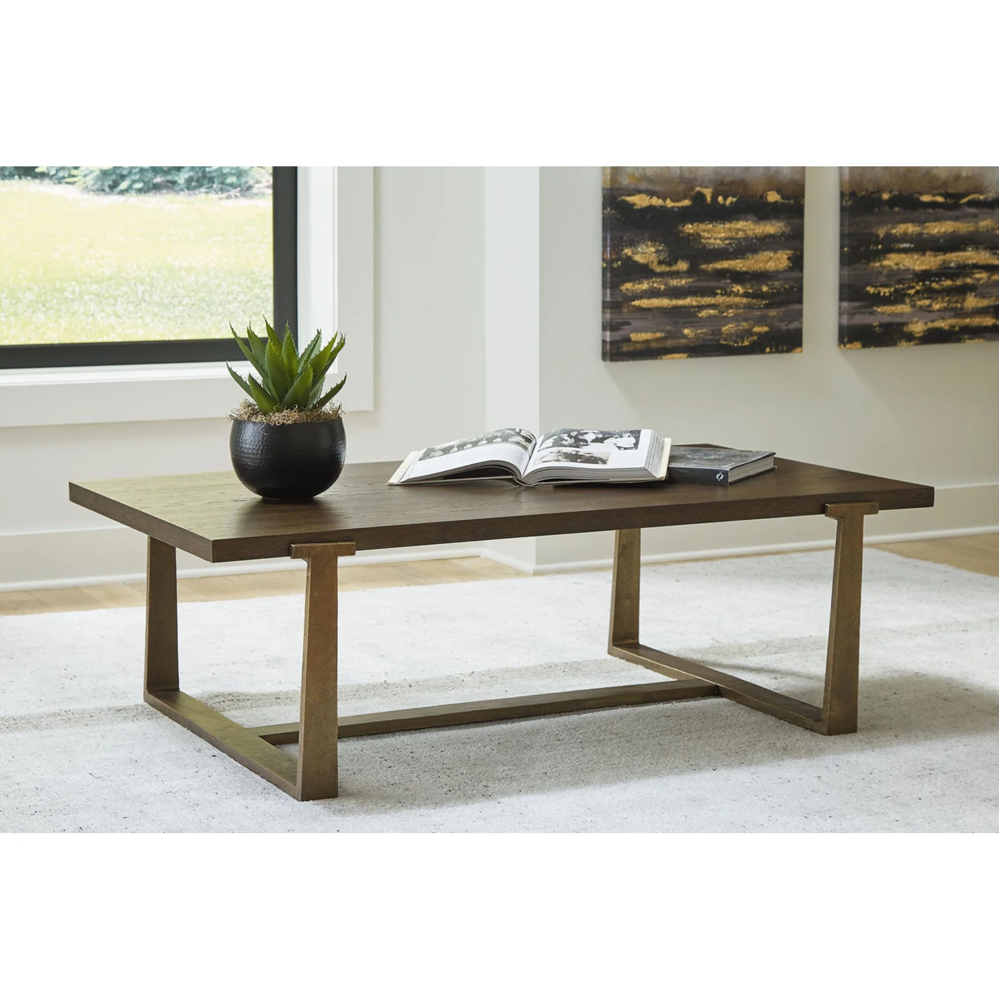 Balintmore Rectangle Coffee Table - Image 2