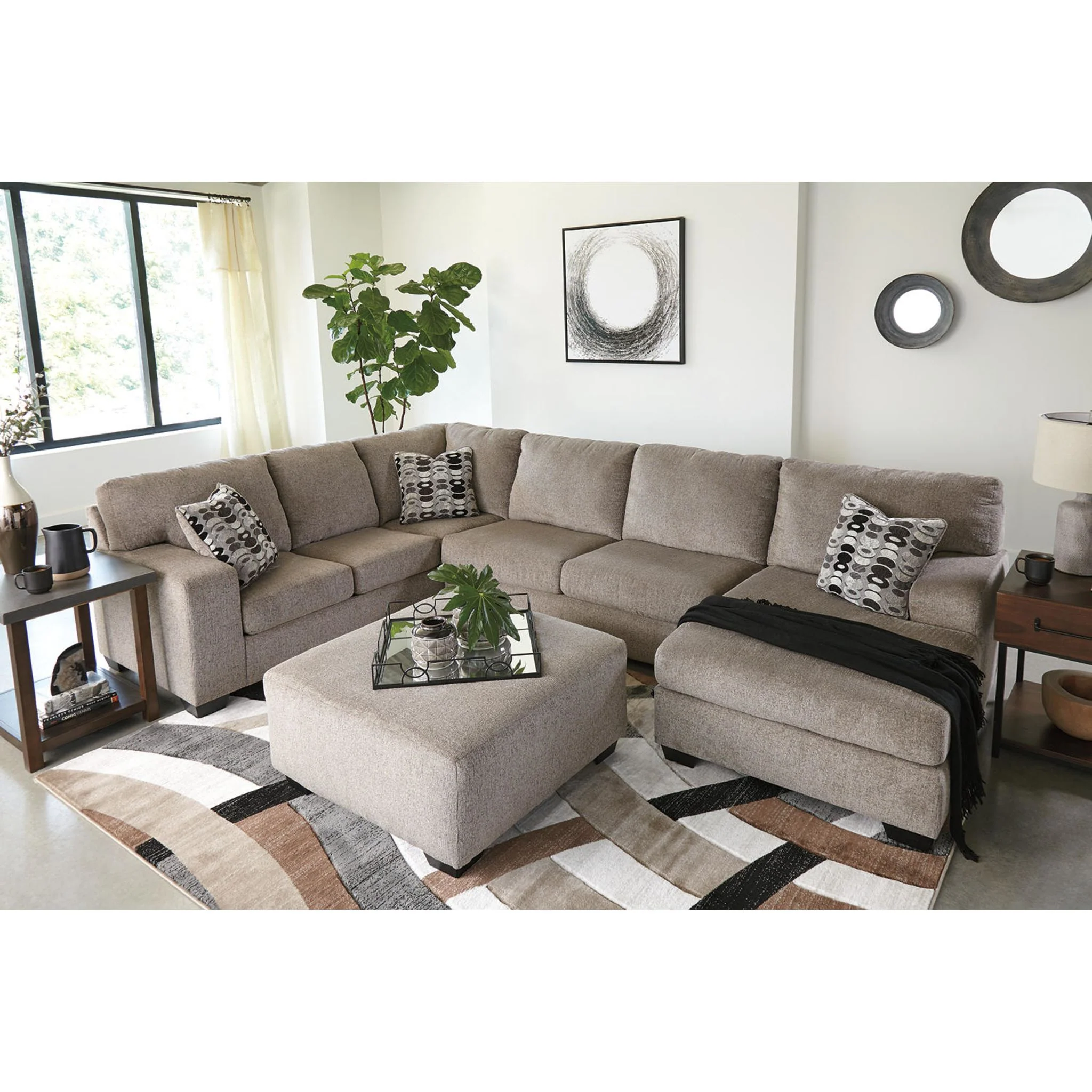 Ballinasloe Oversized Accent Ottoman - Image 8