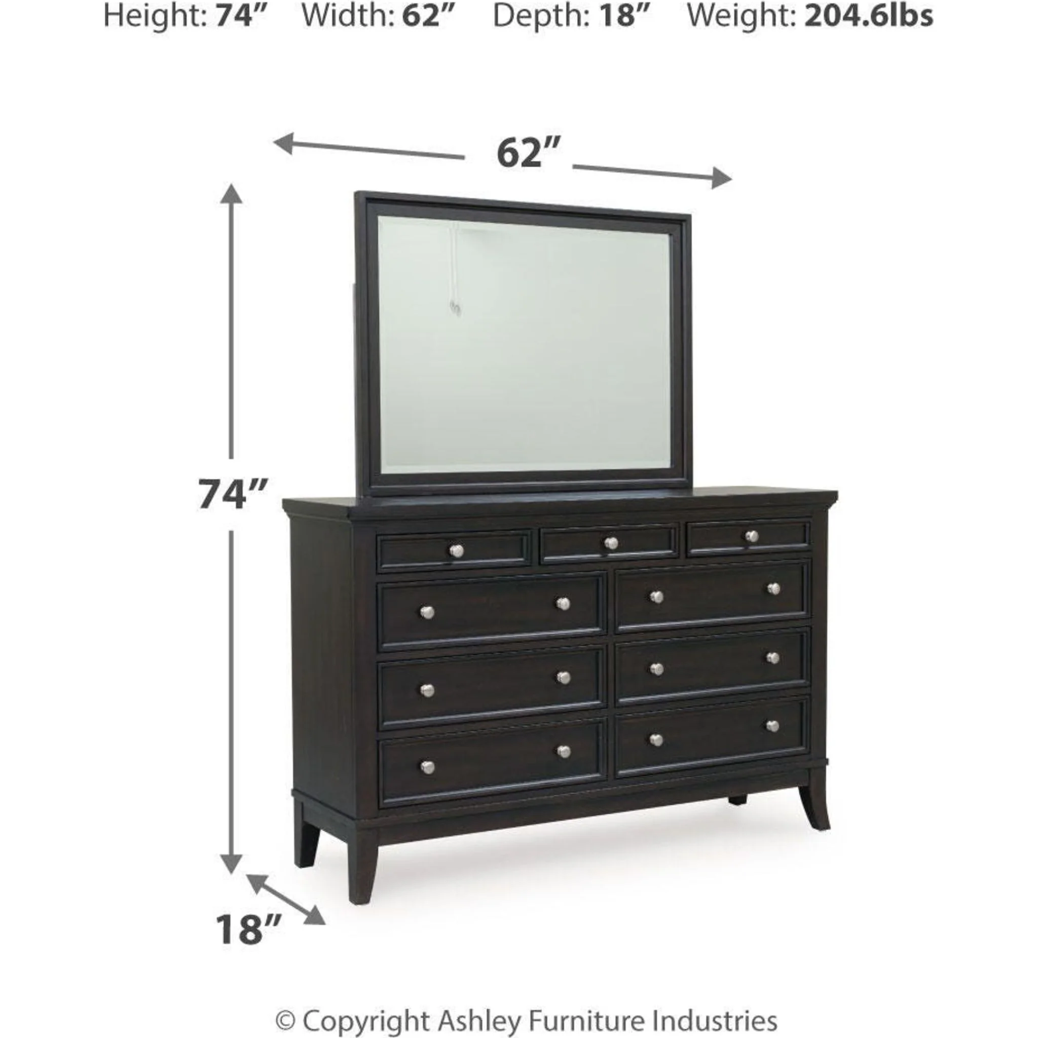 Bambori-Exclusive 5 Piece Sleigh Bedroom - Image 21