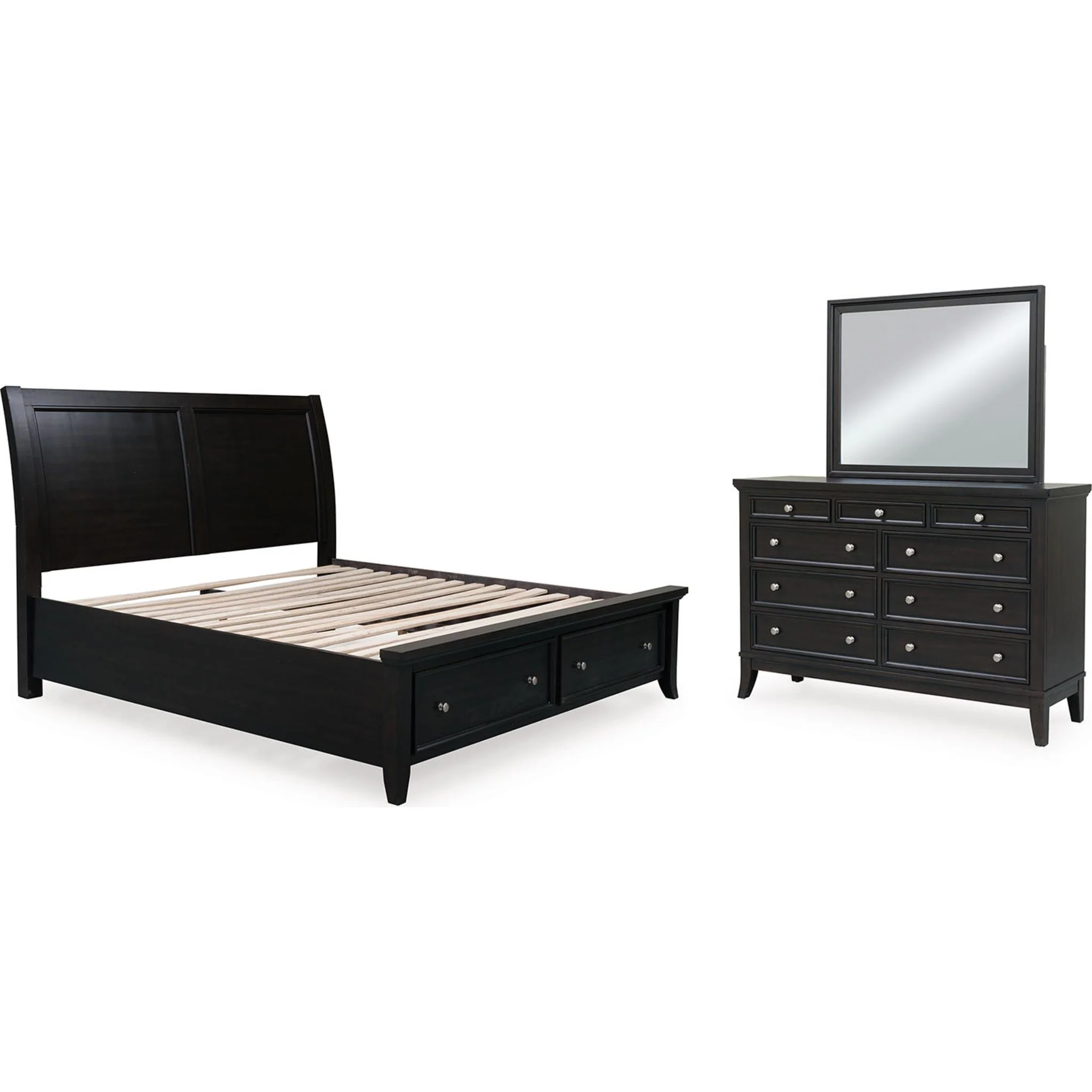 Bambori-Exclusive 5 Piece Sleigh Bedroom - Image 32