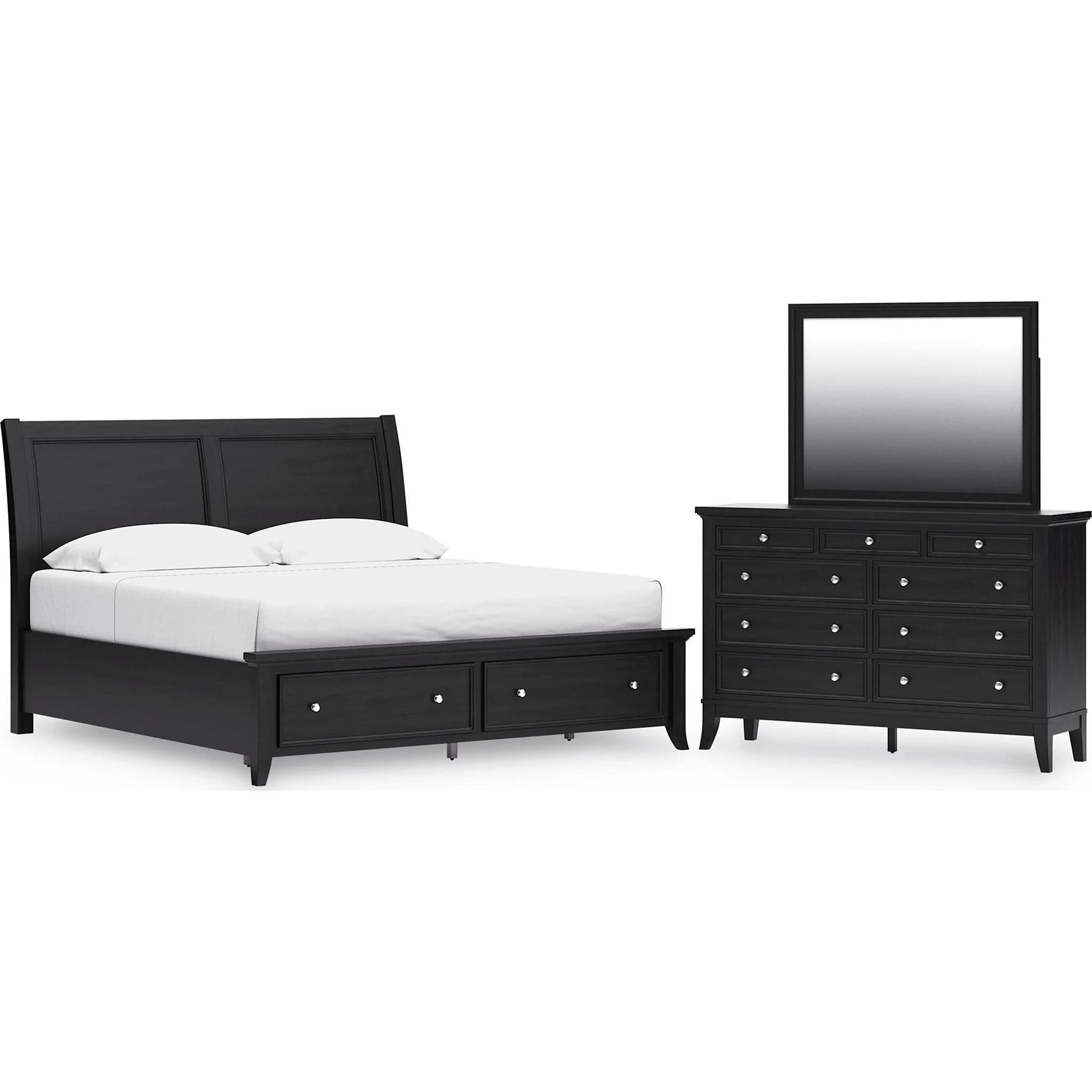 Bambori-Exclusive 5 Piece Sleigh Bedroom - Image 51