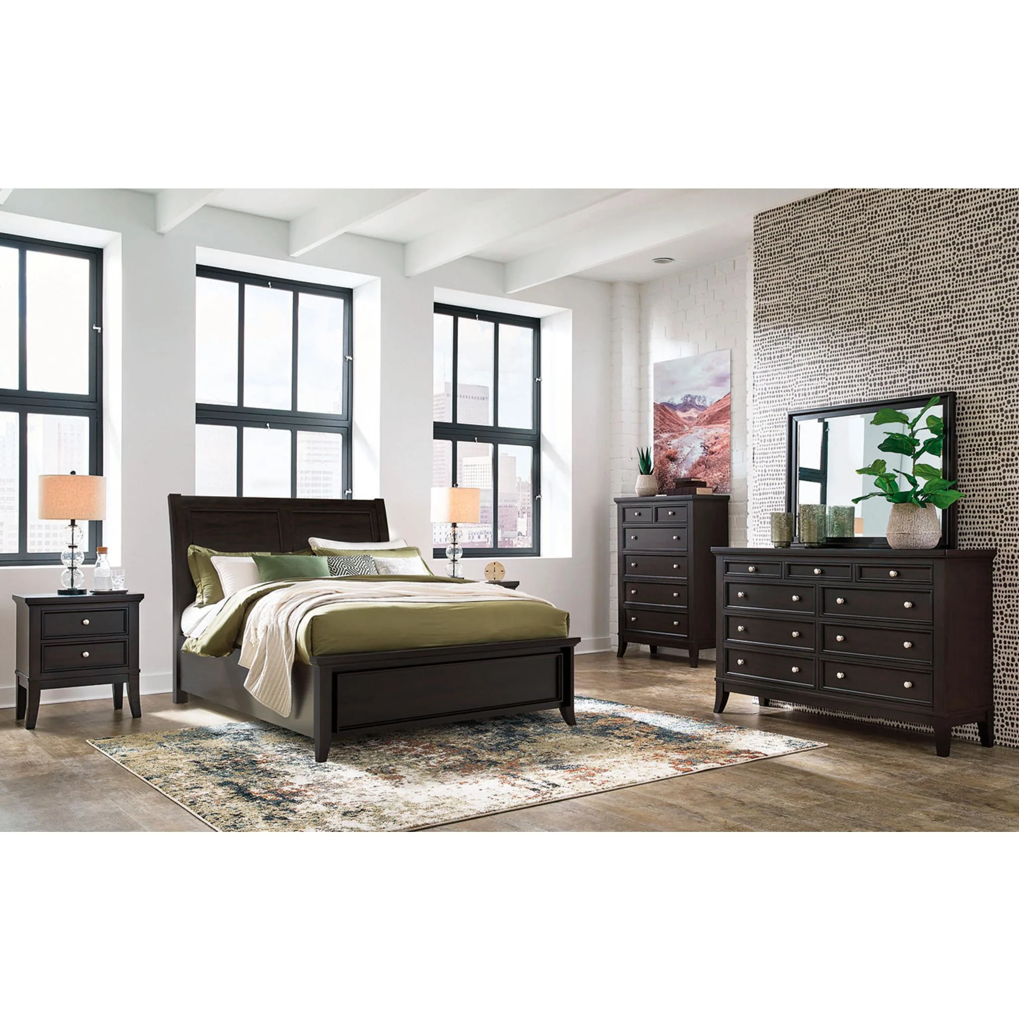 Bambori-Exclusive Queen Sleigh Bed - Image 4