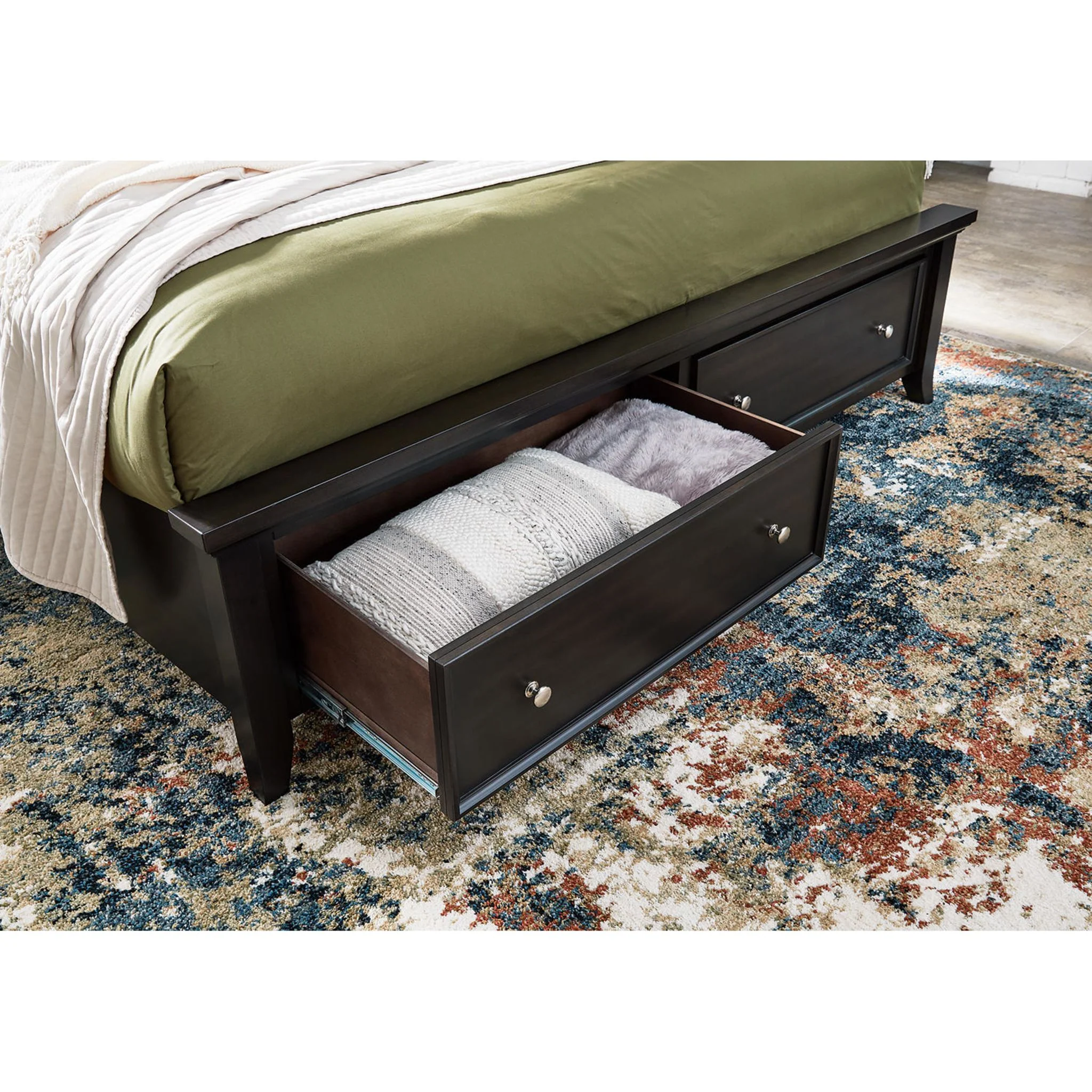 Bambori-Exclusive Queen Sleigh Storage Bed - Image 7
