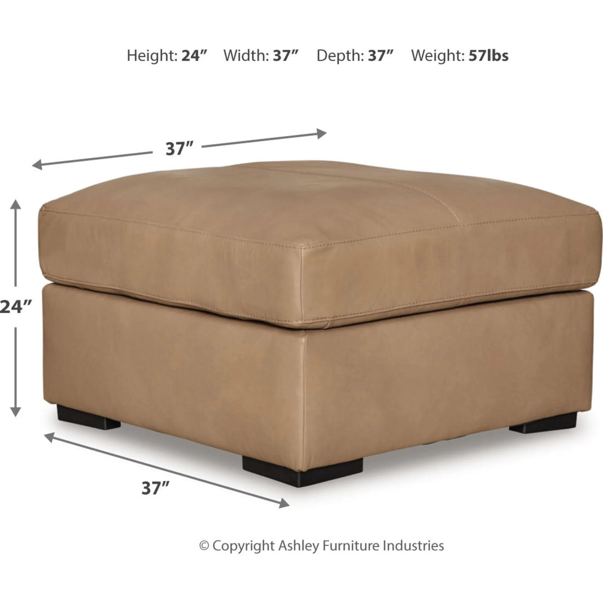 Bandon Oversized Accent Ottoman - Image 5