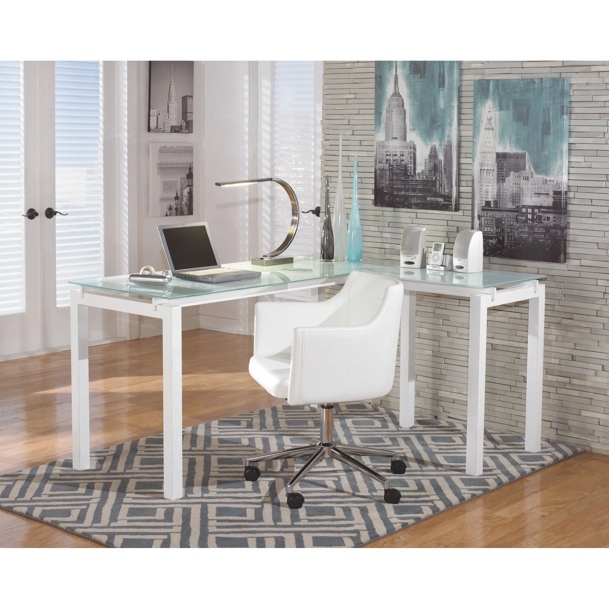Baraga 2 Pce Home Office Package - Image 2