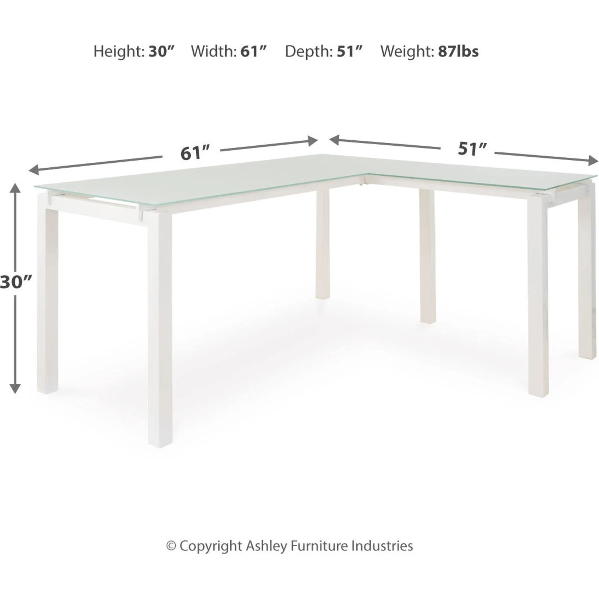 Baraga L-Desk - Image 14