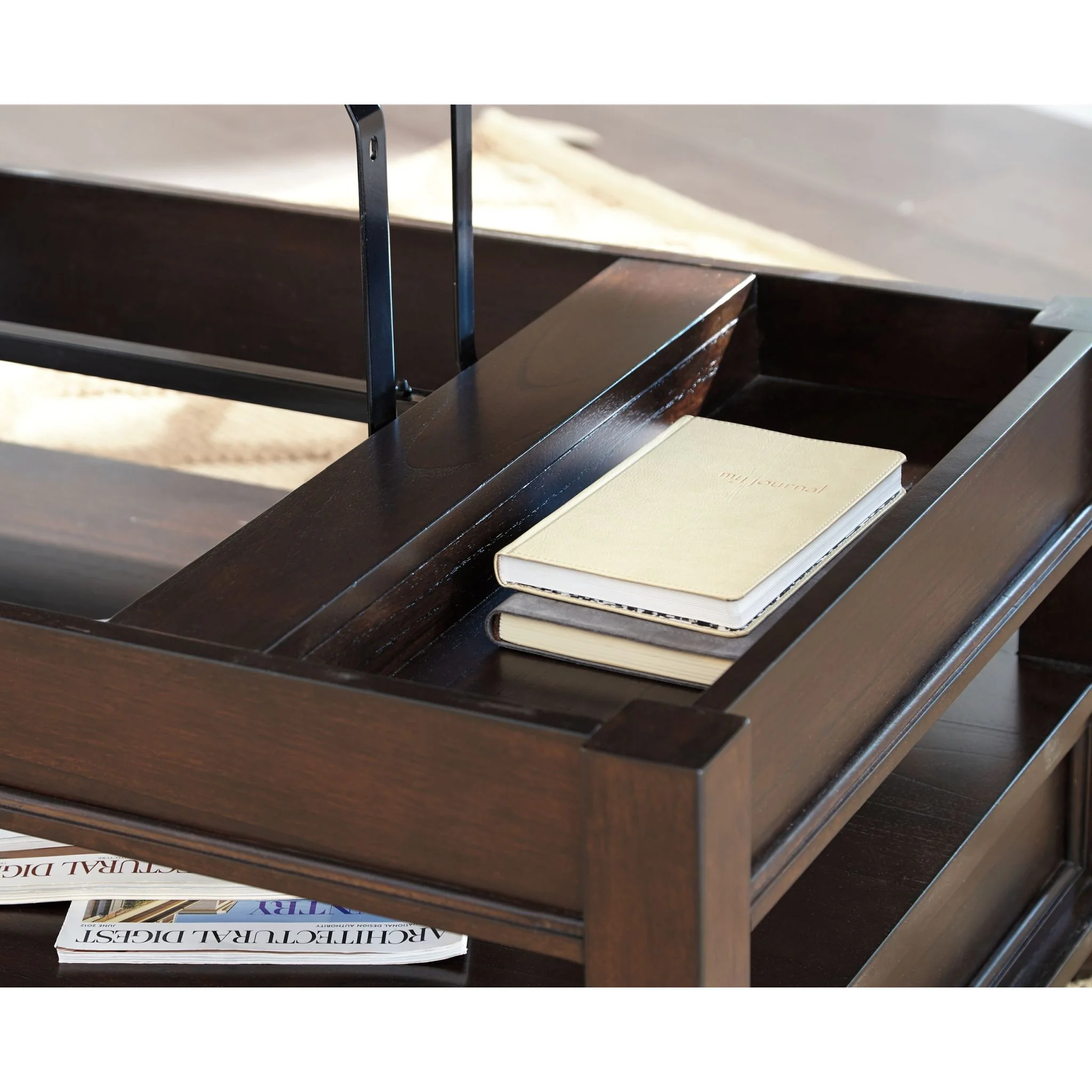 Barilanni Coffee Table with Lift Top - Image 10