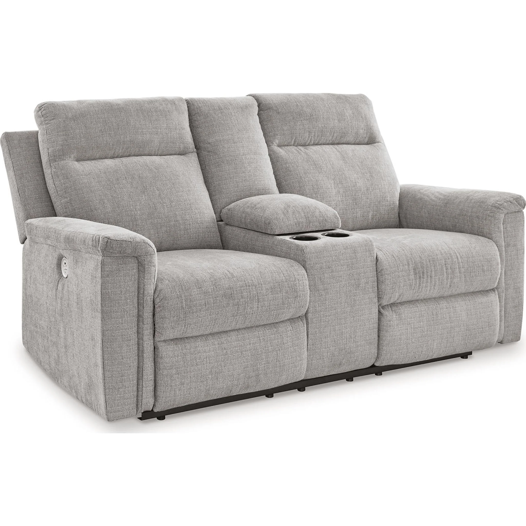 Barnsana Reclining Power Loveseat with Console - Image 29