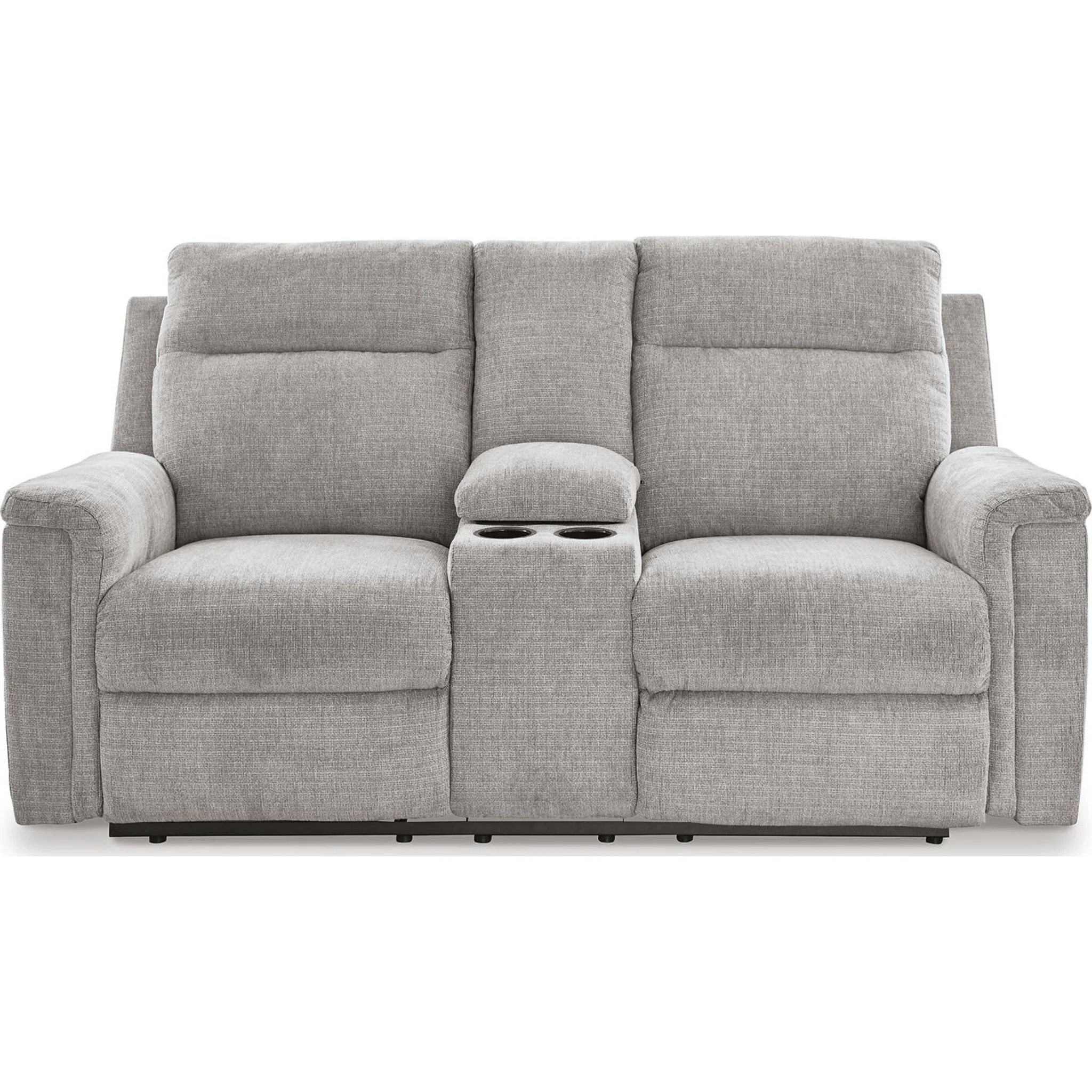 Barnsana Reclining Power Loveseat with Console - Image 32