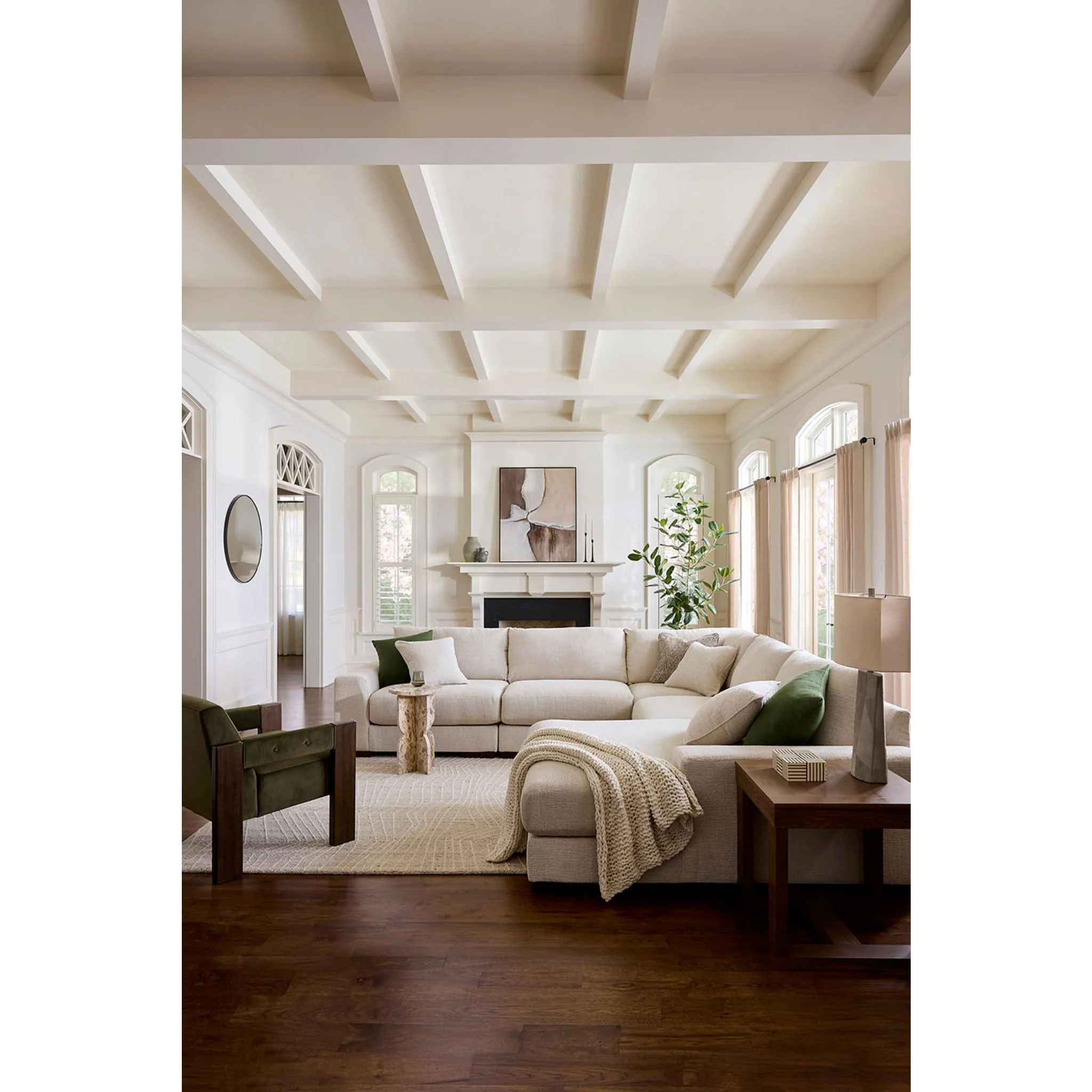 Barrelton-Exclusive 5 Piece Modular Sectional with Chaise - Image 7