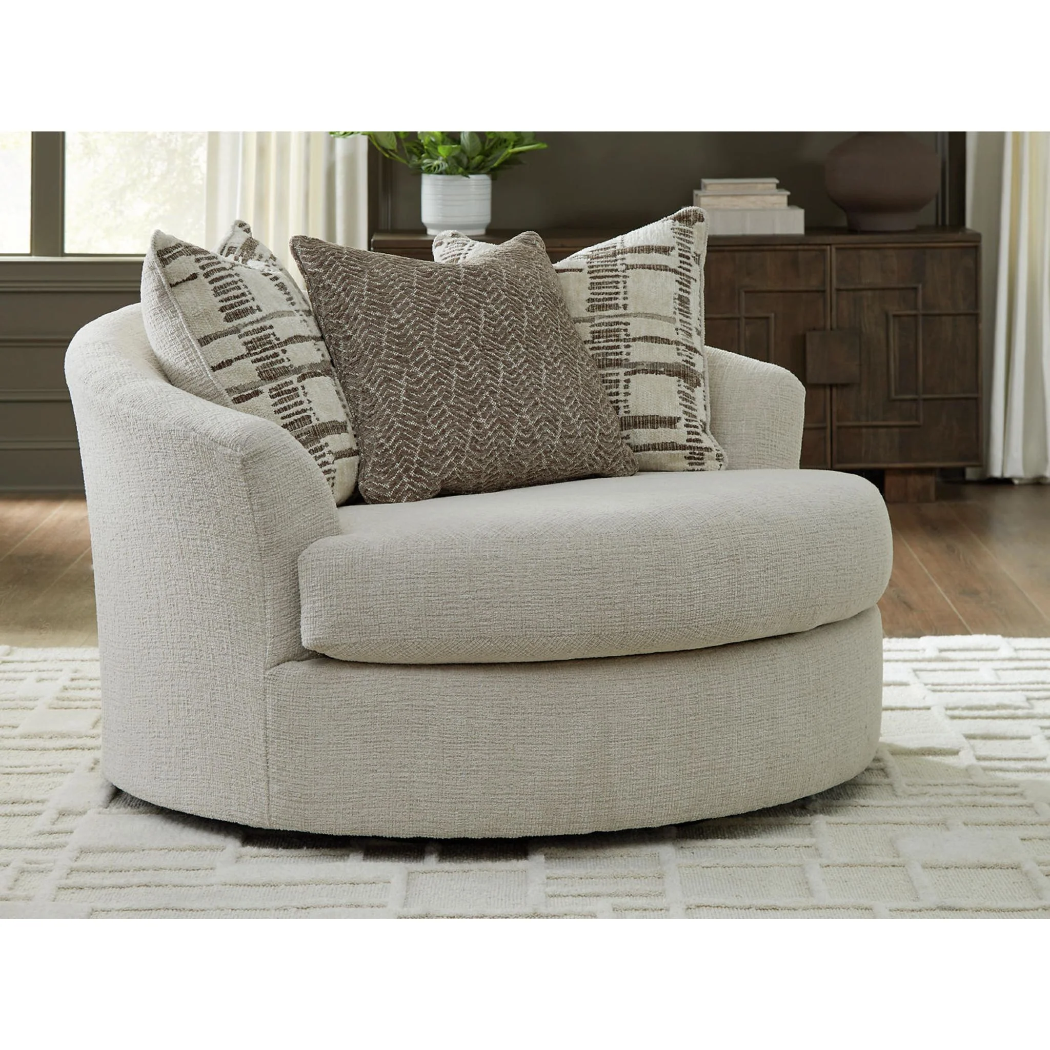 Barrelton Swivel Accent Chair - Image 2