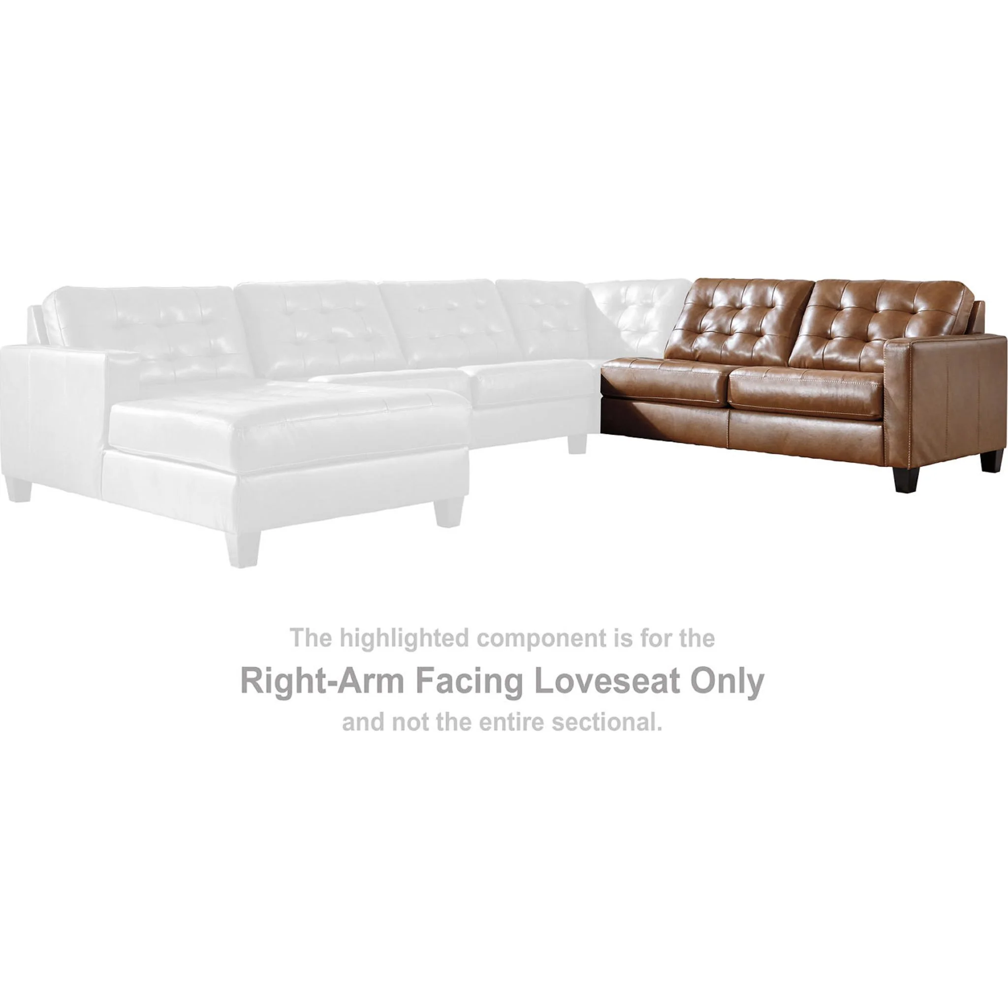 Baskove 3 Piece Sectional - Image 3