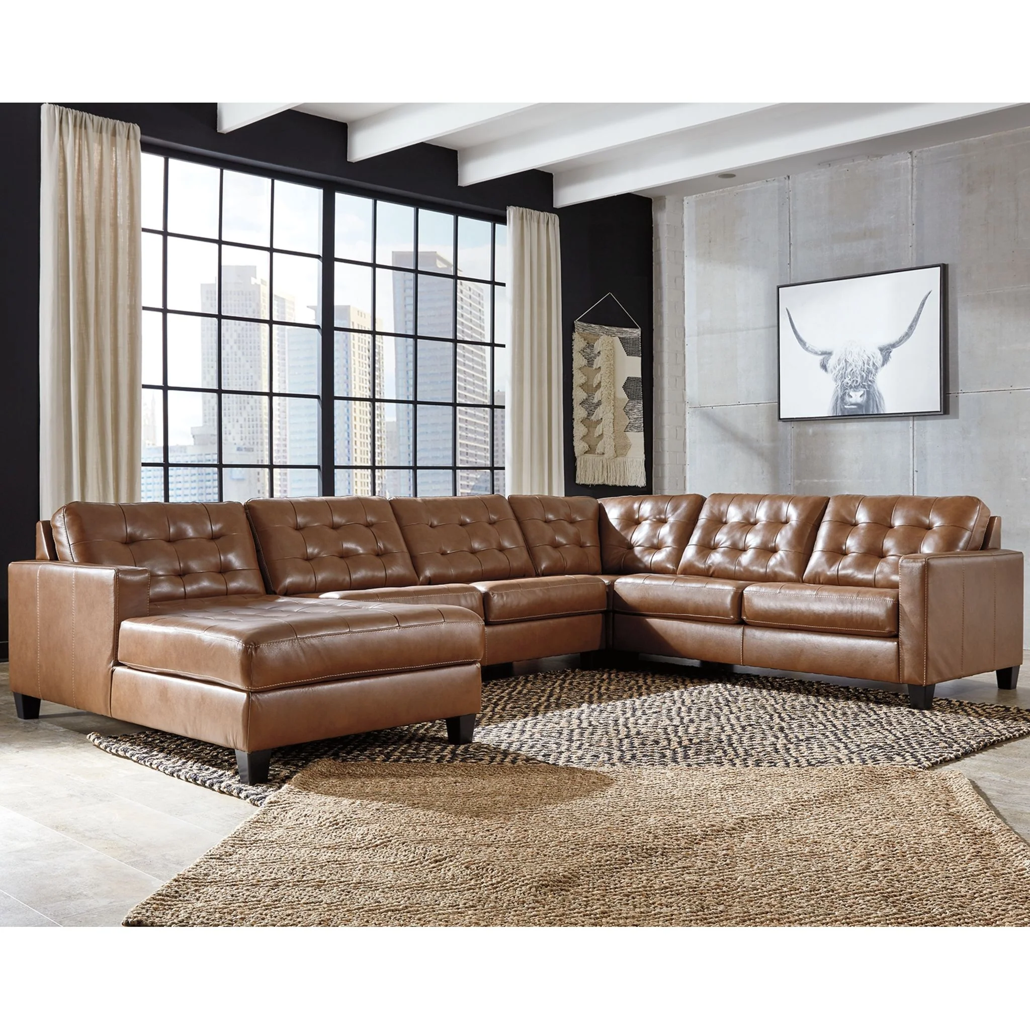 Baskove 4 Piece Sectional - Image 2