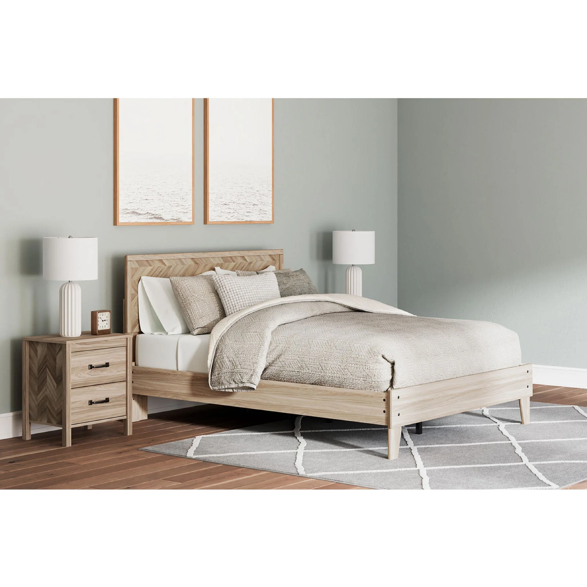 Battelle Full Platform Bed - Image 2