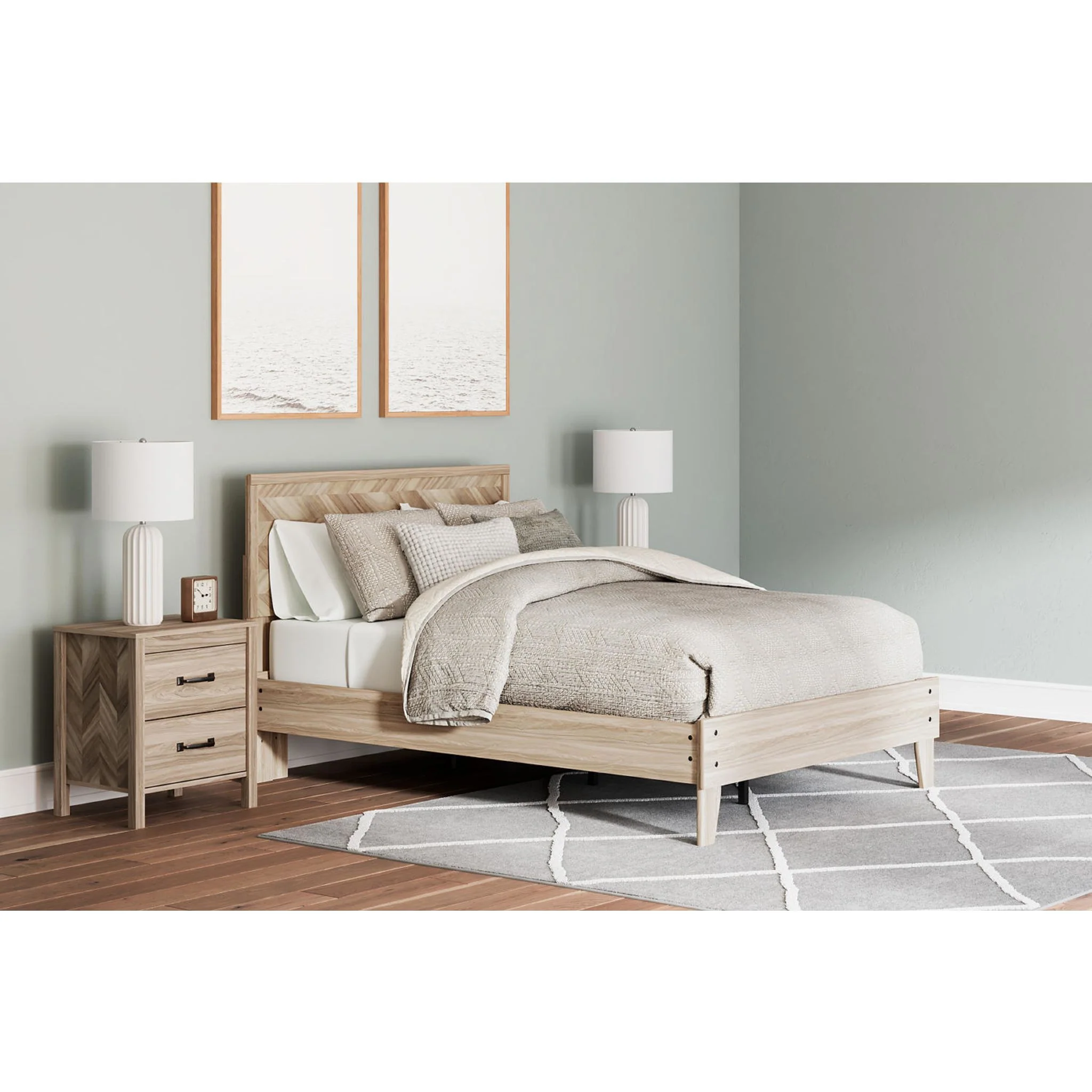 Battelle Queen Platform Bed - Image 2