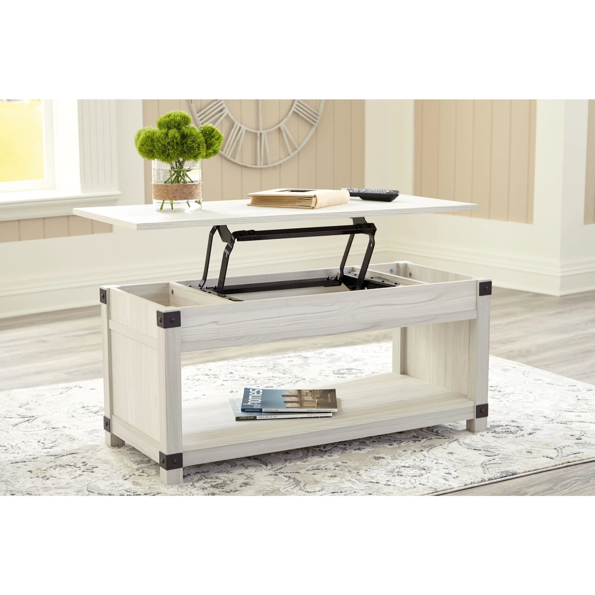Bayflynn Rect Lift Top Coffee Table - Image 4