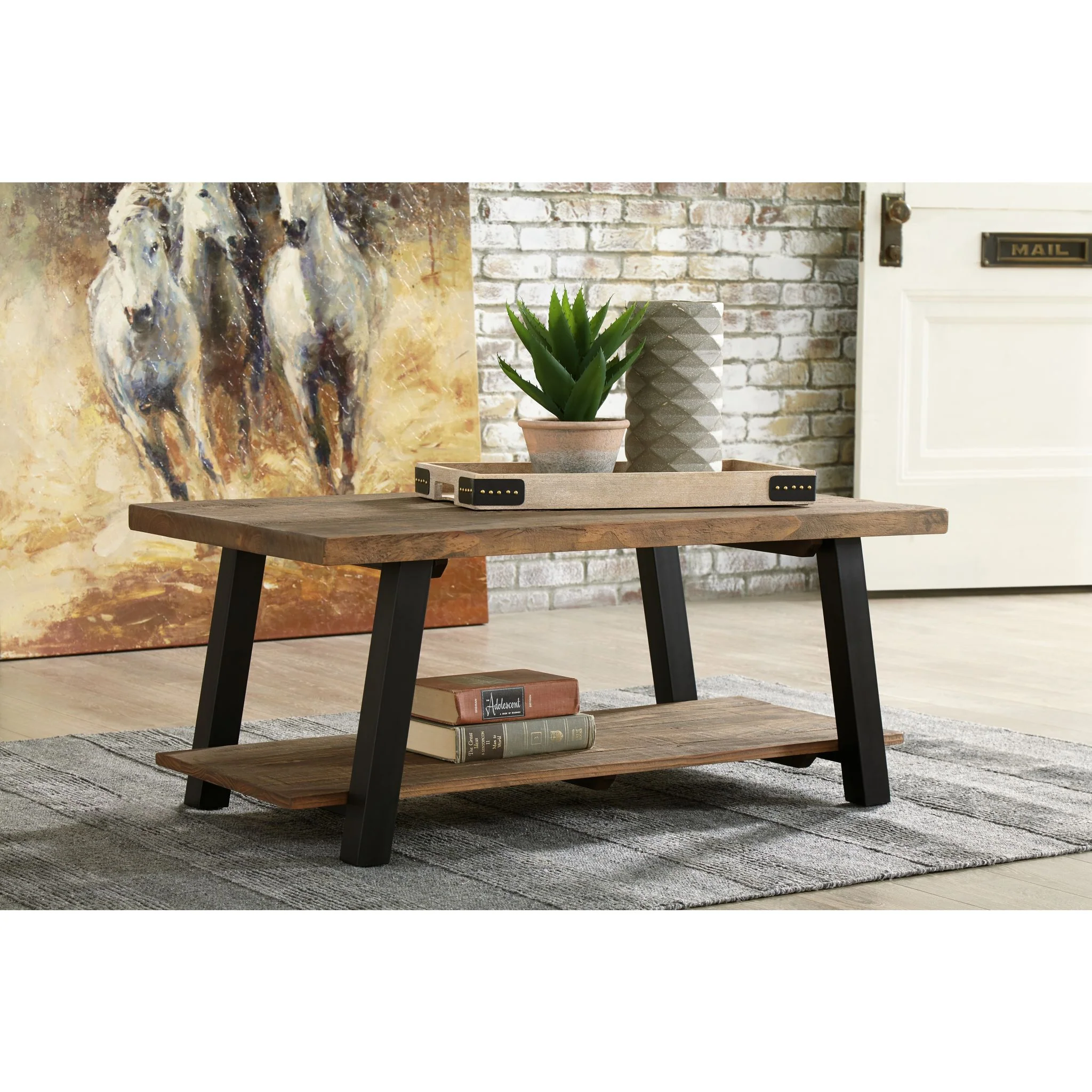 Chanzen Rectangle Cocktail Table - Image 4