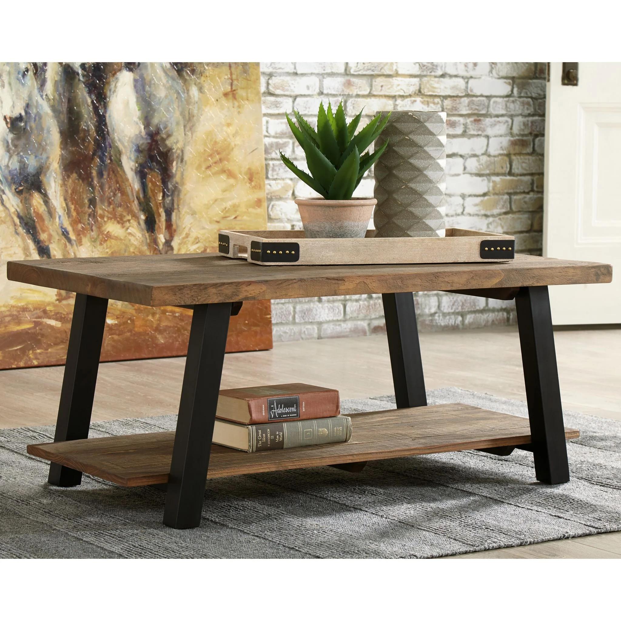 Chanzen Rectangle Cocktail Table - Image 5