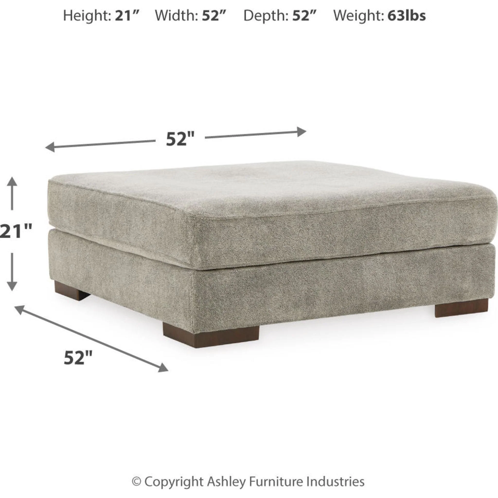 Bayless Oversized Accent Ottoman - Image 5