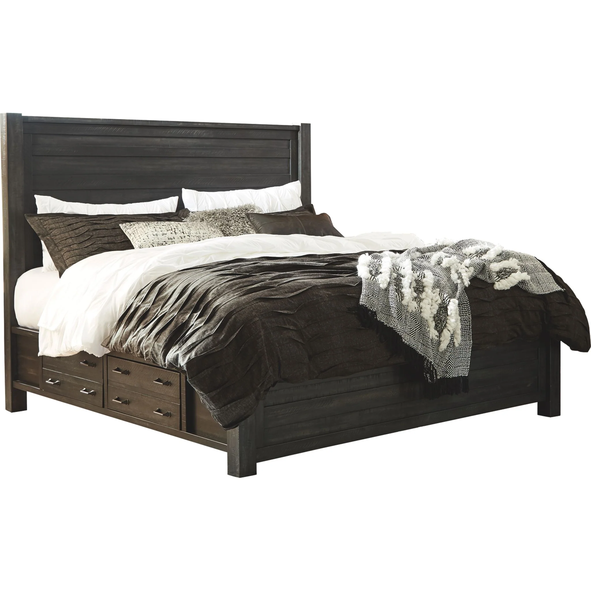 Baylow-EXCLUSIVE 8 Piece King Panel Bedroom Package - Image 2
