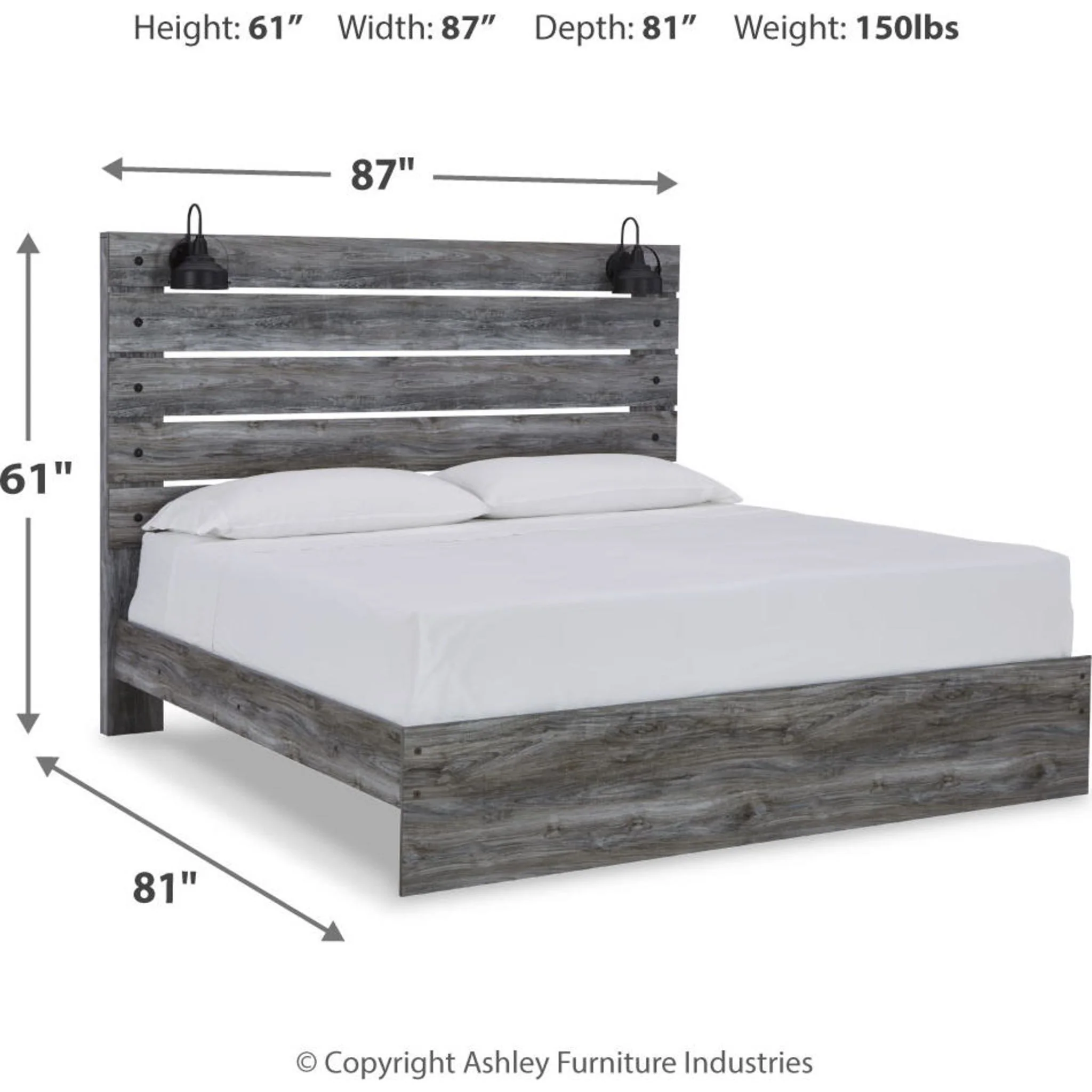 Baystorm 5 Piece Panel Bedroom - Image 14
