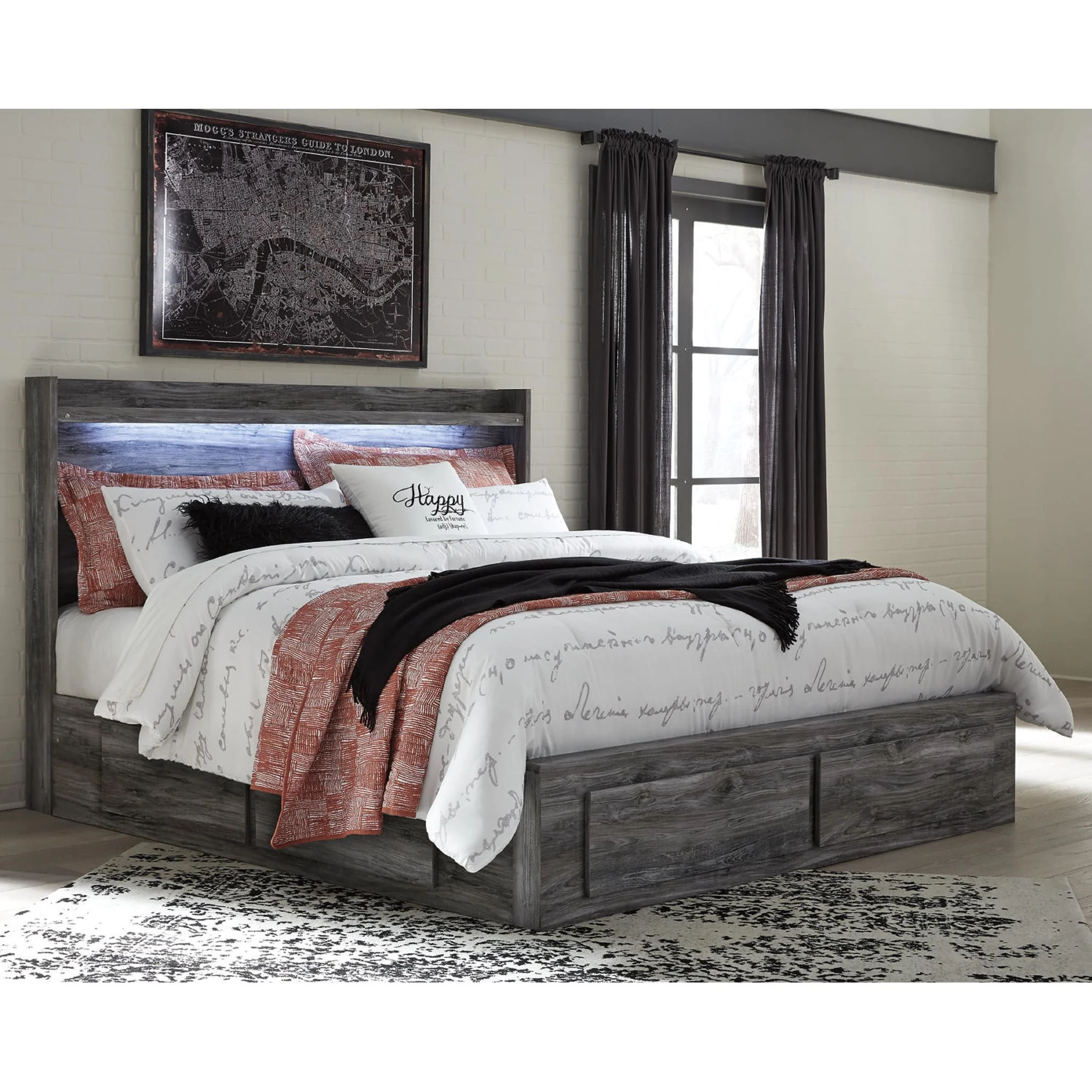 Baystorm Bed with 4 Drawer Storage - Image 16