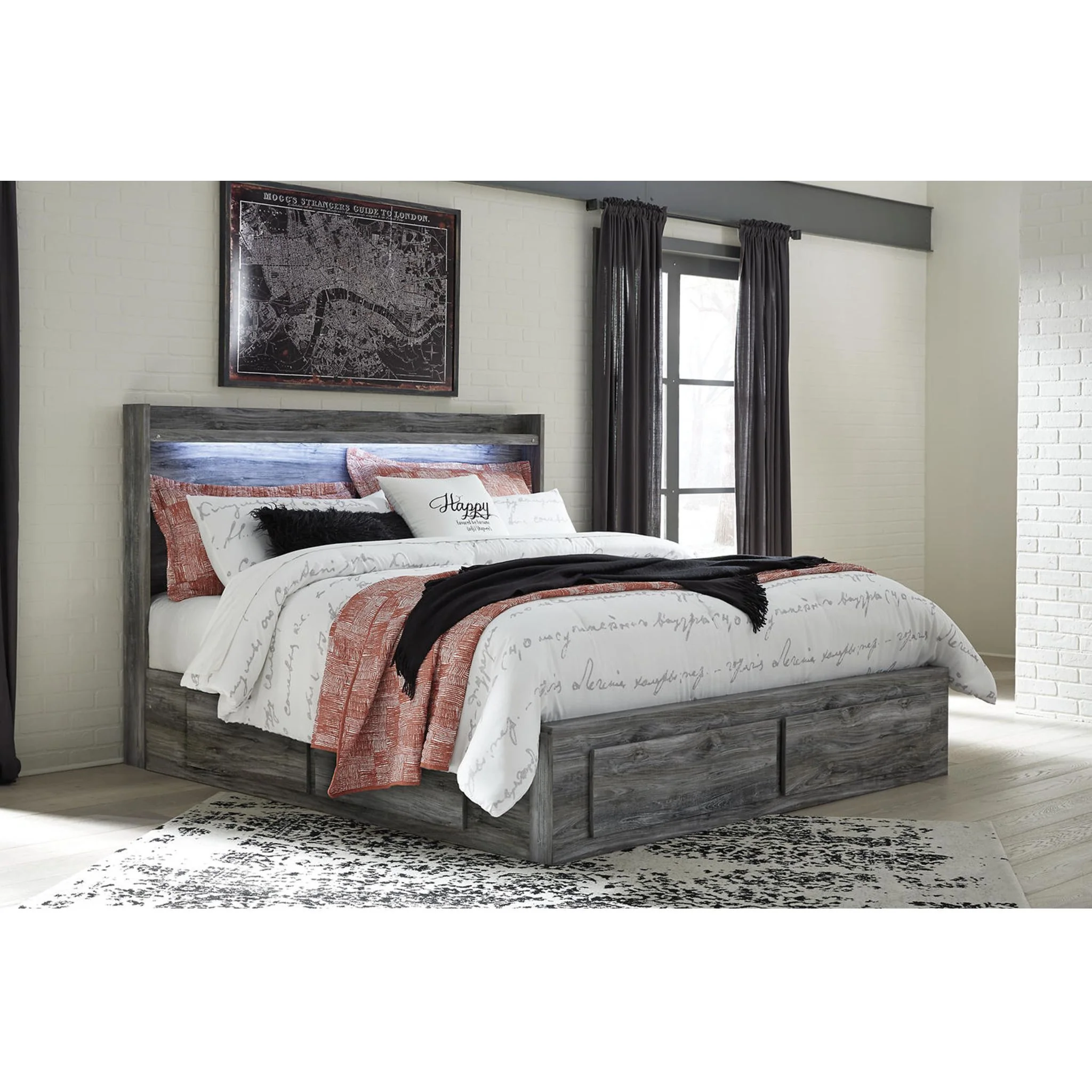 Baystorm Bed with 4 Drawer Storage - Image 19