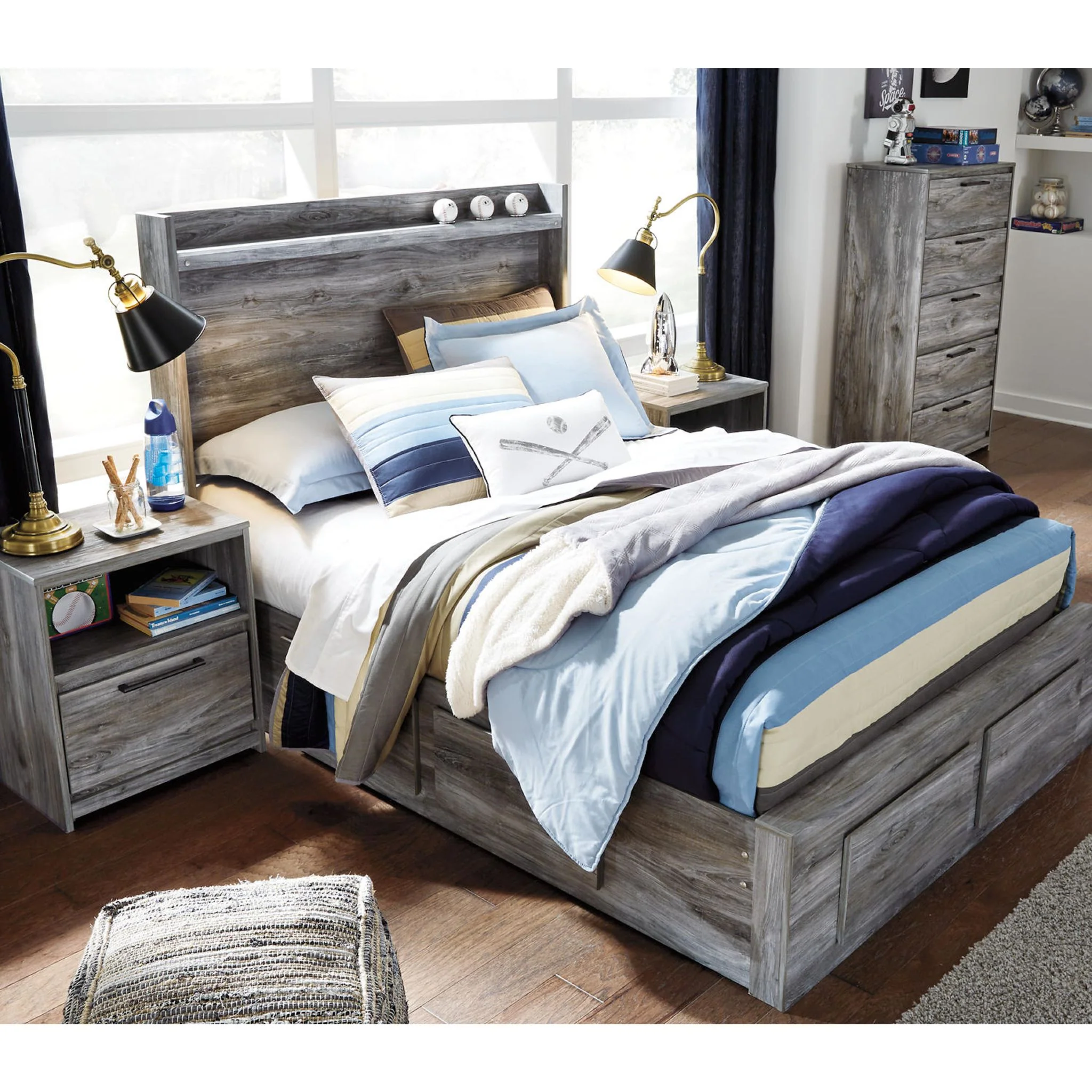 Baystorm Full Bed with 6 Drawer Storage - Image 15