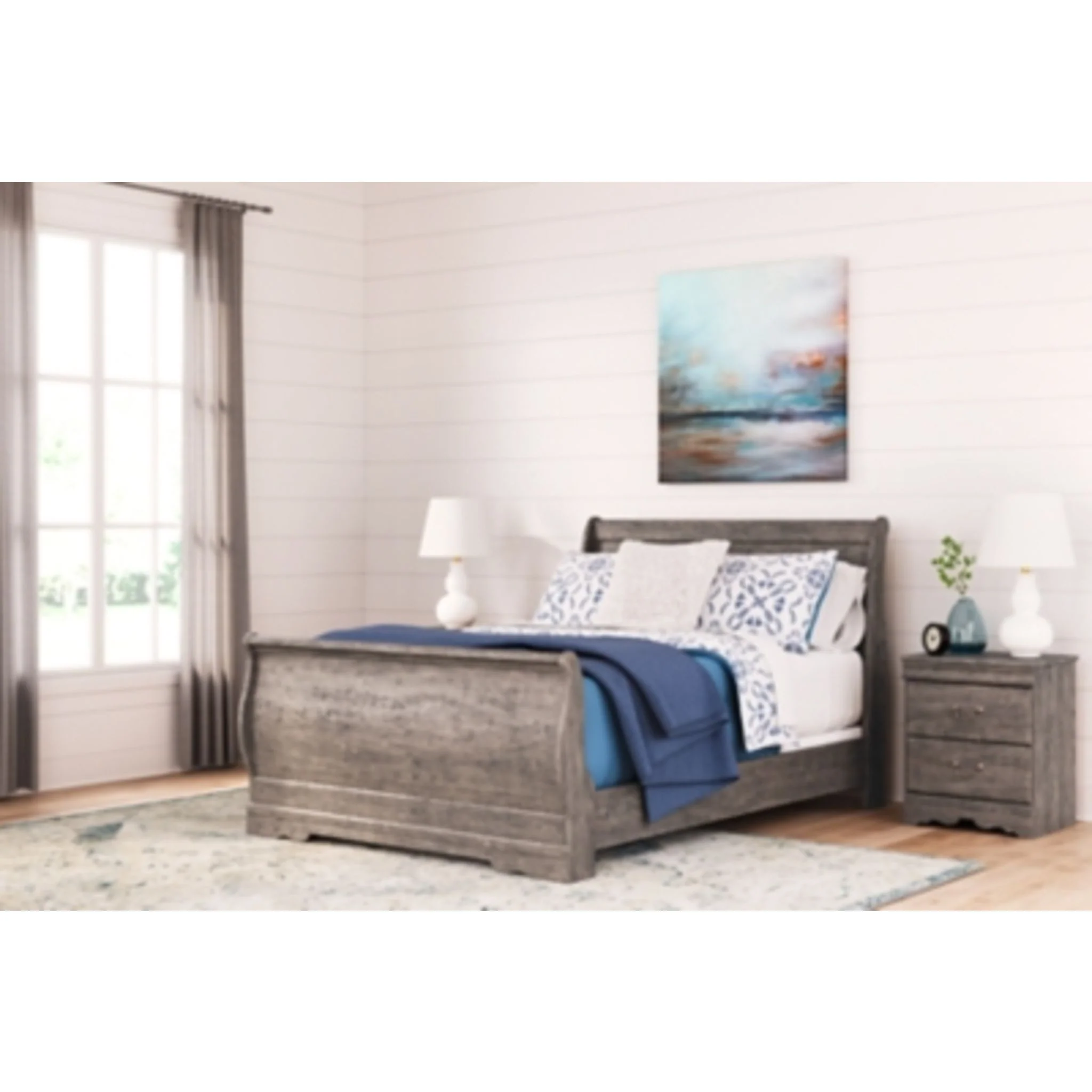 Bayzor Full Sleigh Bed - Image 2